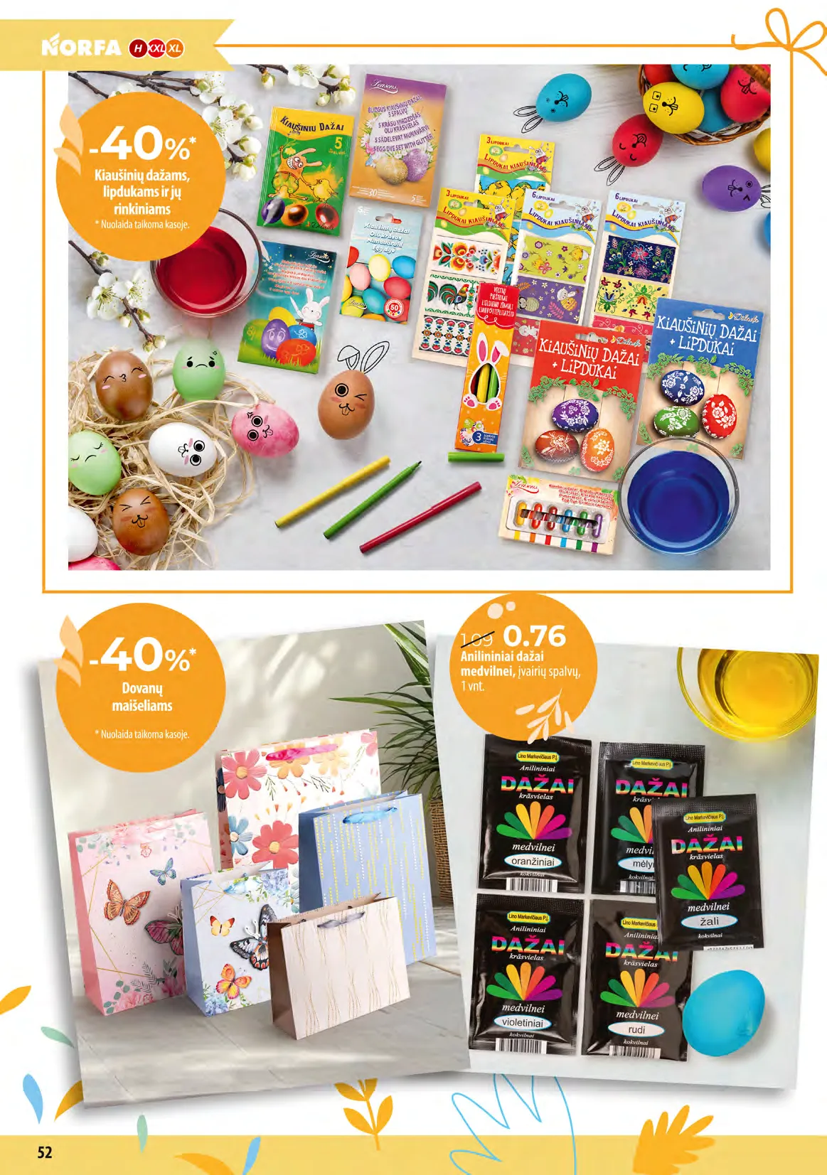 Norfa pavasaris švenčia – 52 psl.