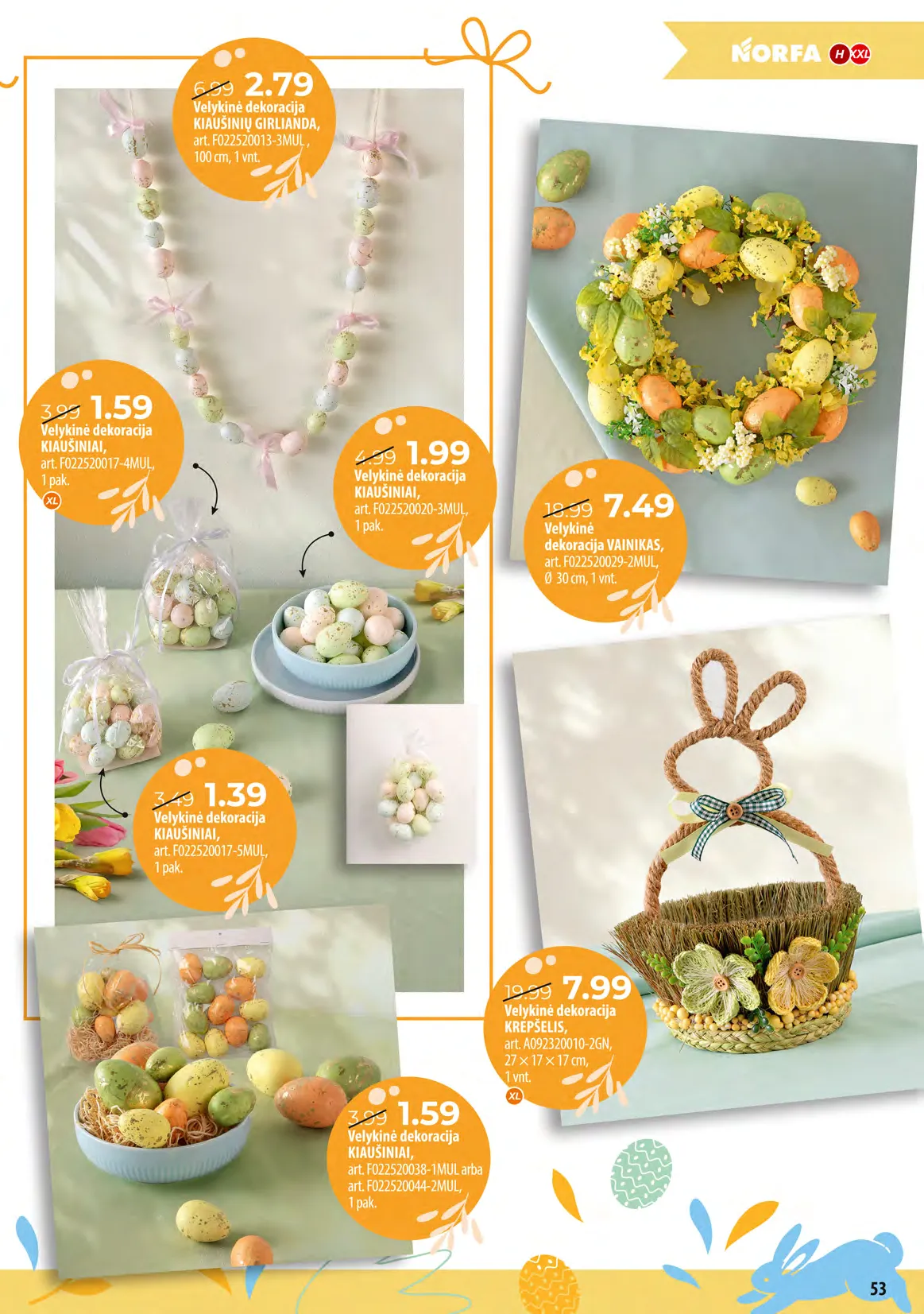 Norfa pavasaris švenčia – 53 psl.