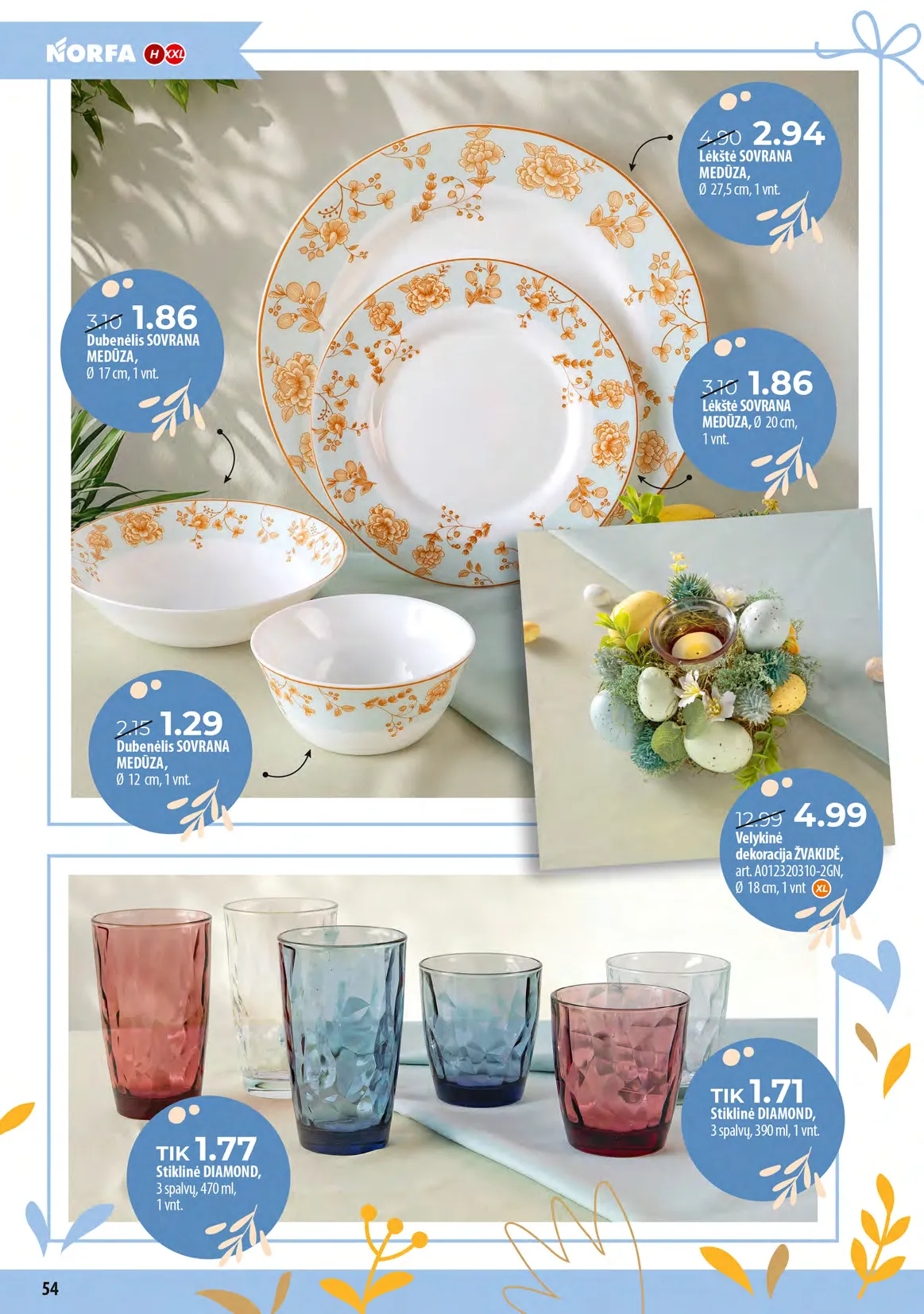 Norfa pavasaris švenčia – 54 psl.