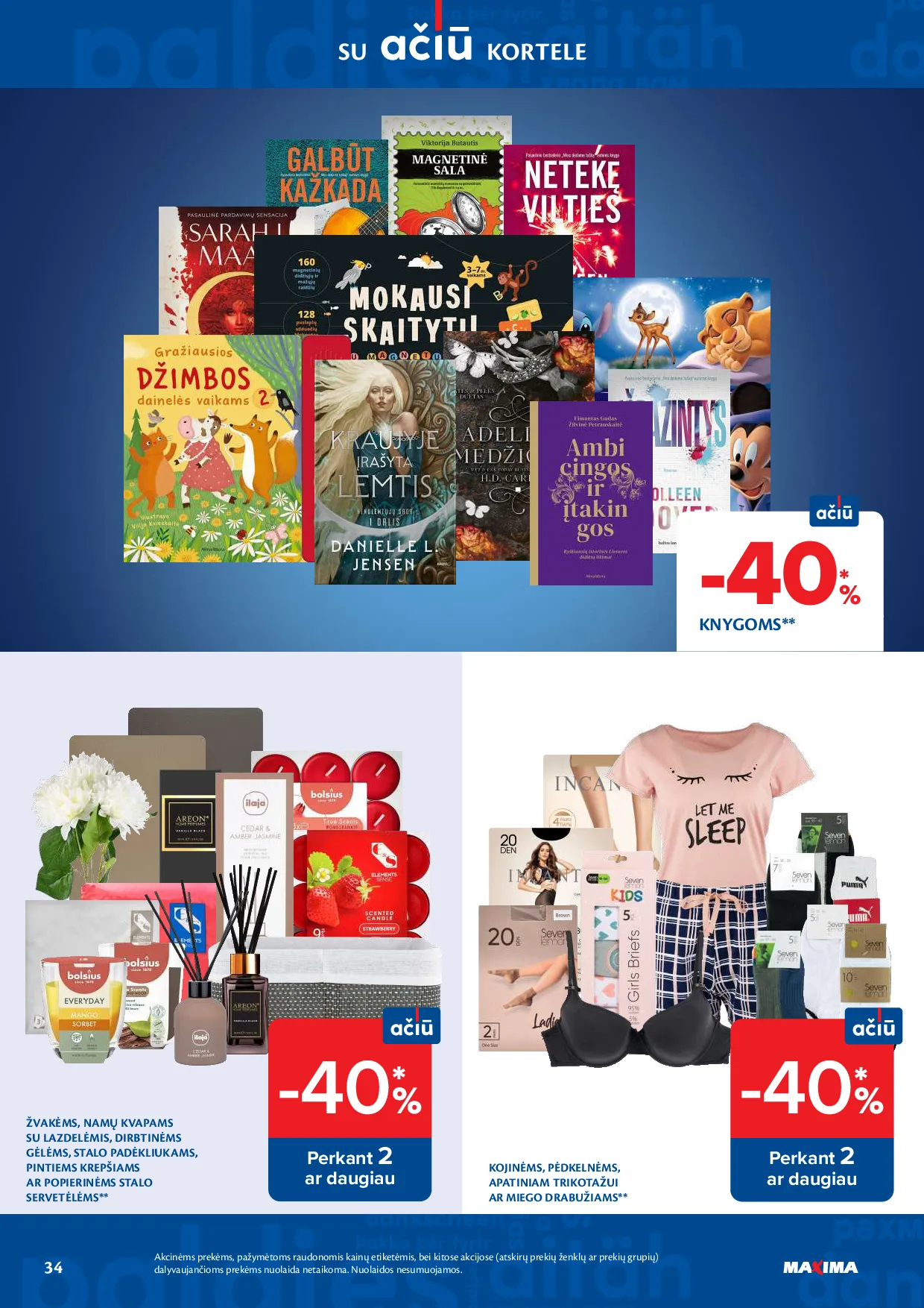 Maxima akcijos šią savaitę. Galioja nuo 2026-03-31 iki 2026-04-06 – 34 psl.