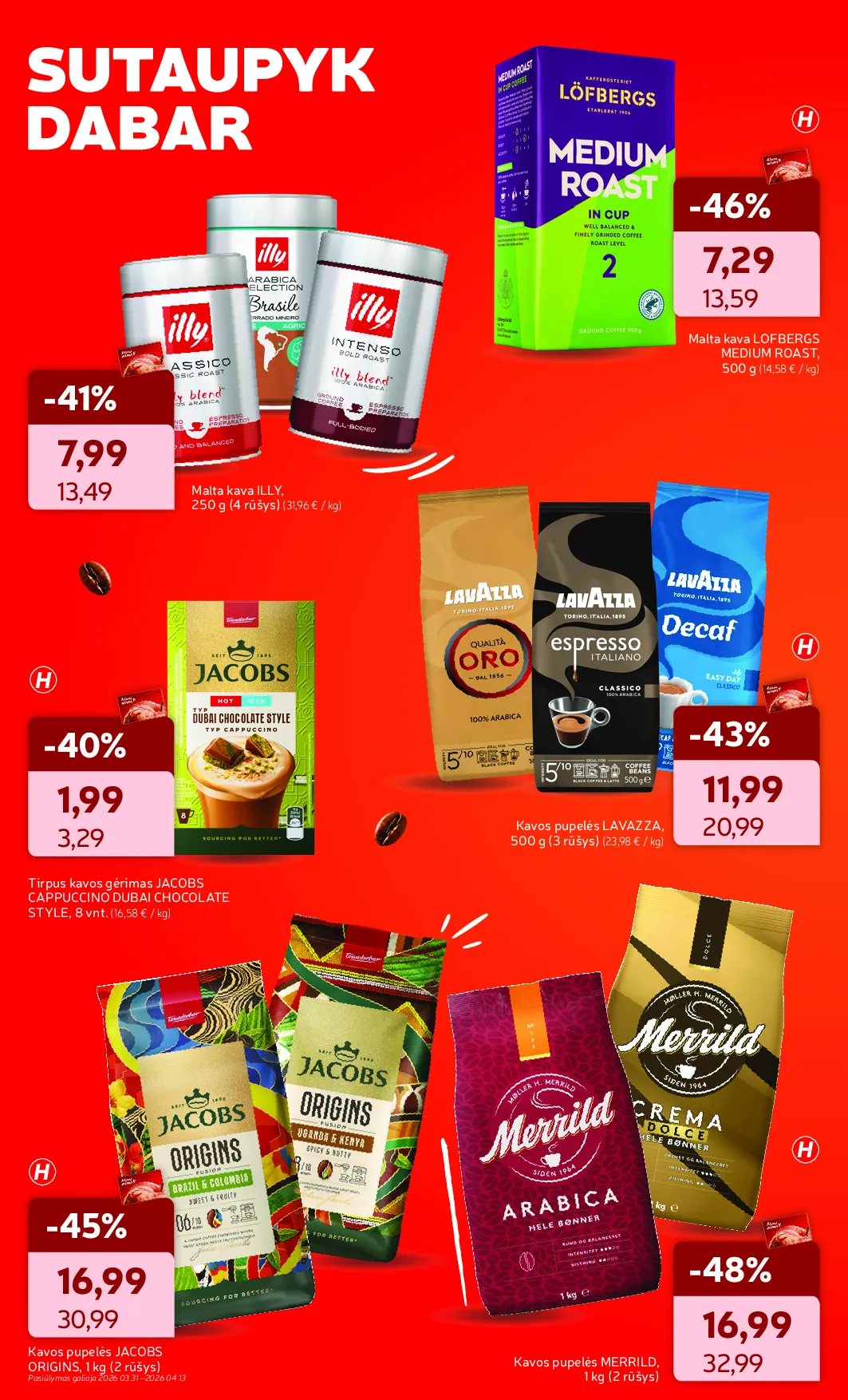 Rimi kavos dienos – 2 psl.