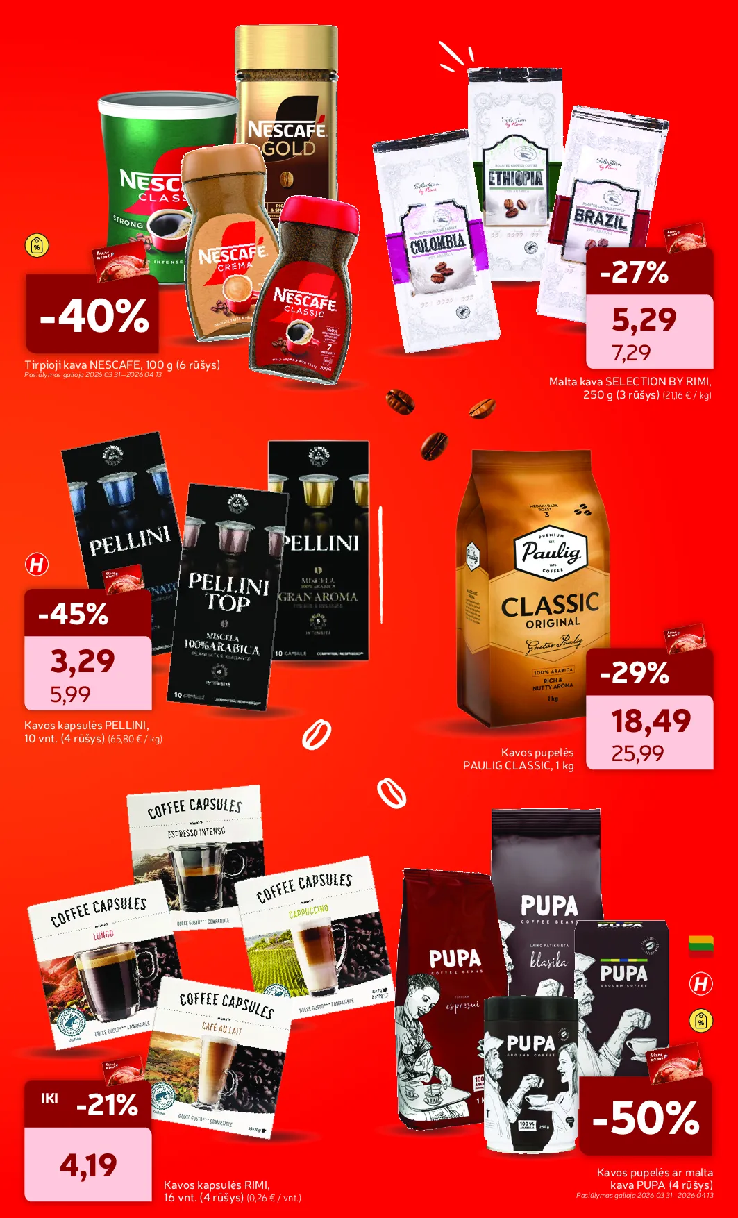 Rimi kavos dienos – 3 psl.