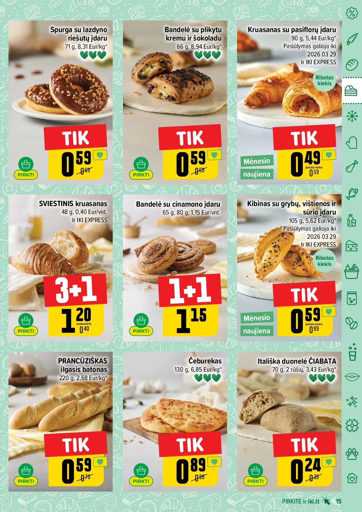 IKI akcijų leidinys – 15 psl.