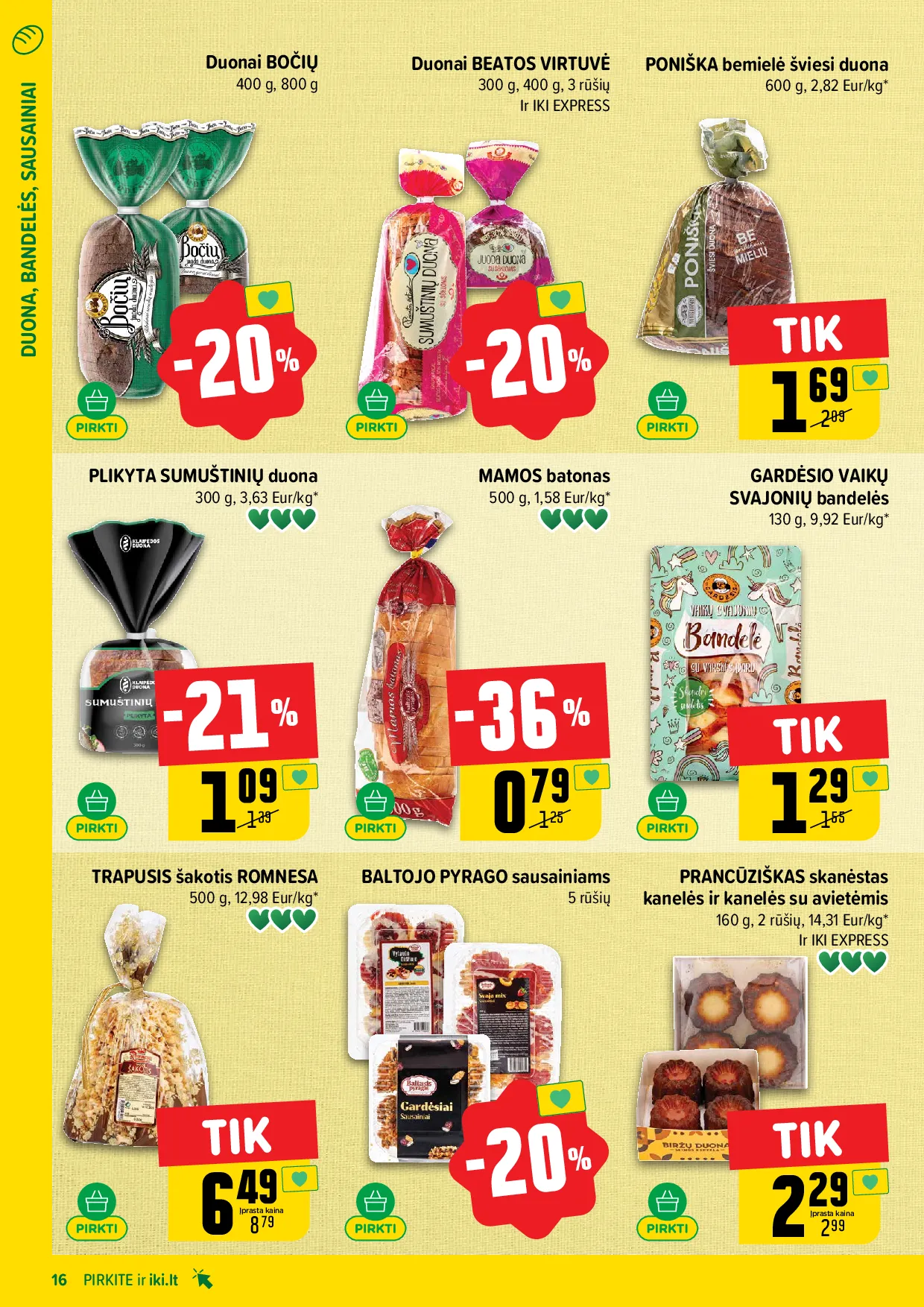 IKI akcijų leidinys – 16 psl.