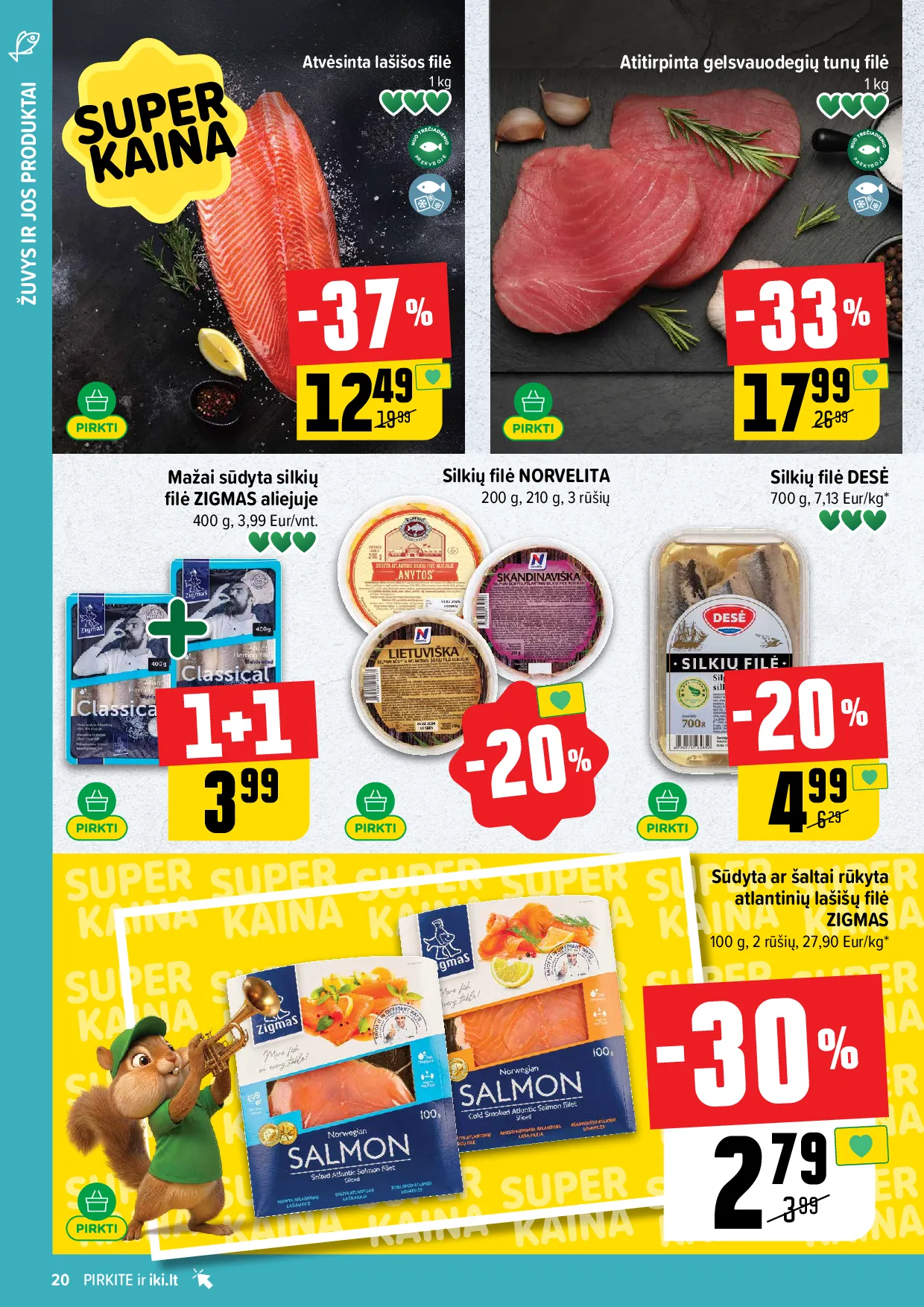 IKI akcijų leidinys – 20 psl.