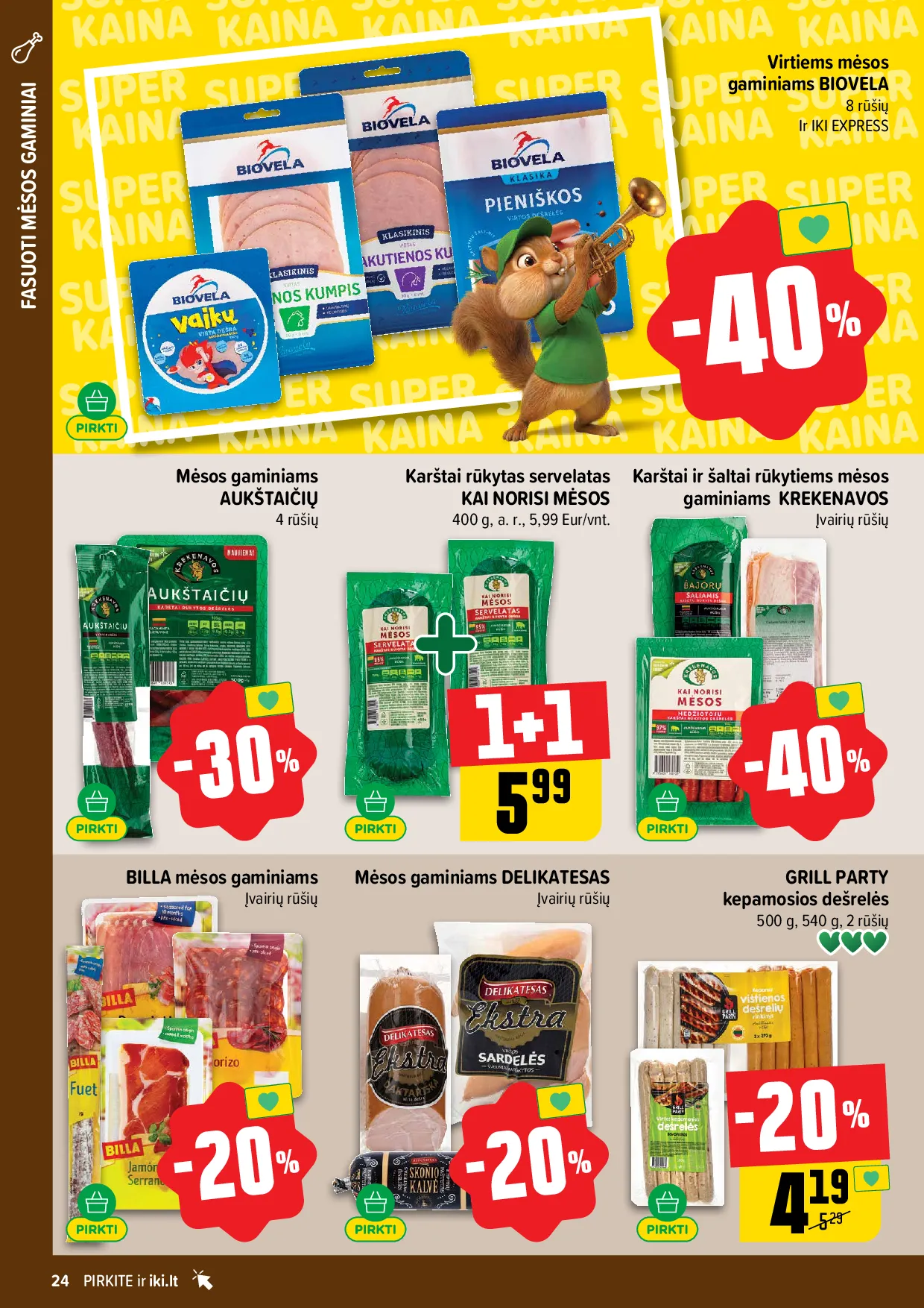 IKI akcijų leidinys – 24 psl.