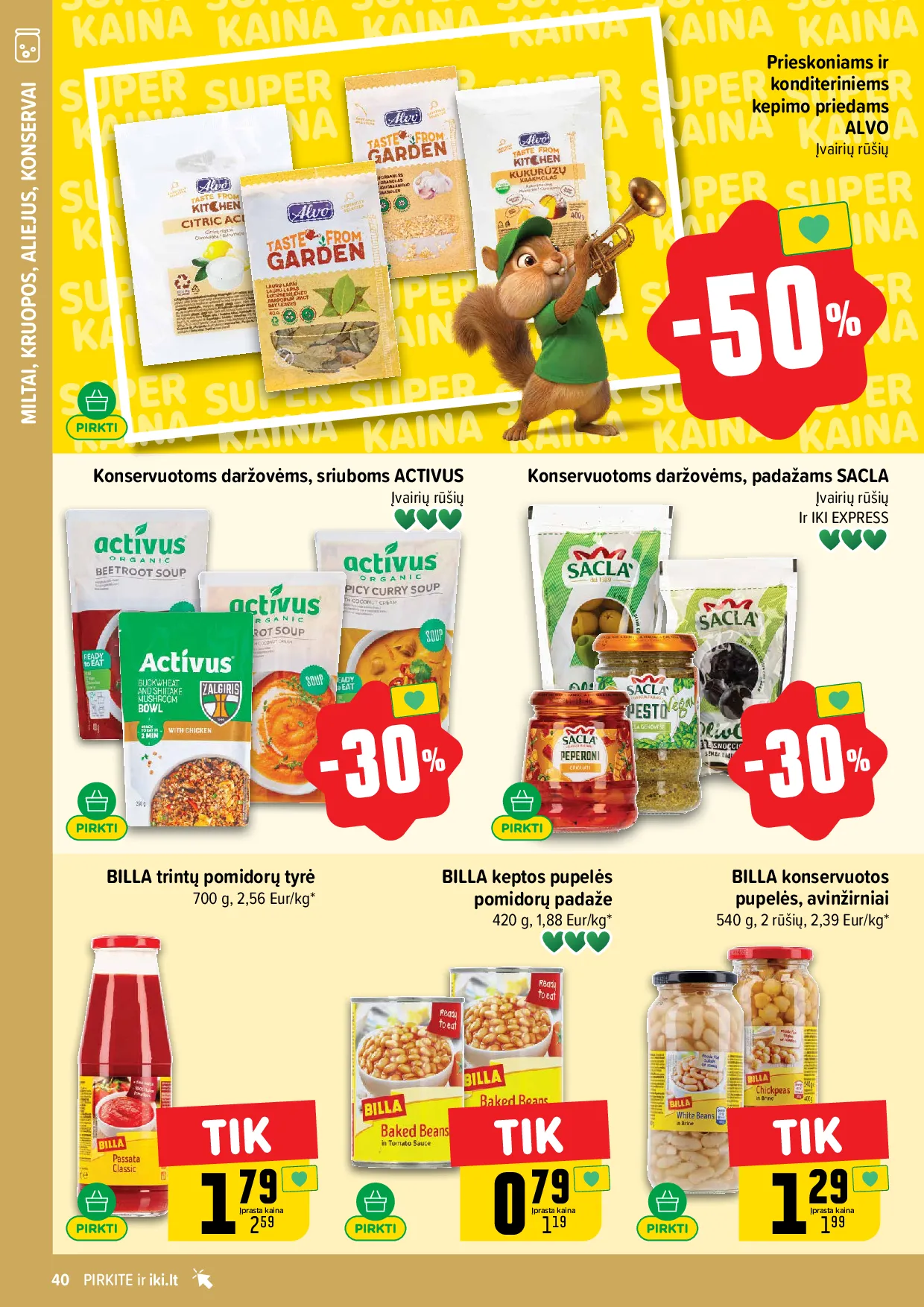 IKI akcijų leidinys – 40 psl.