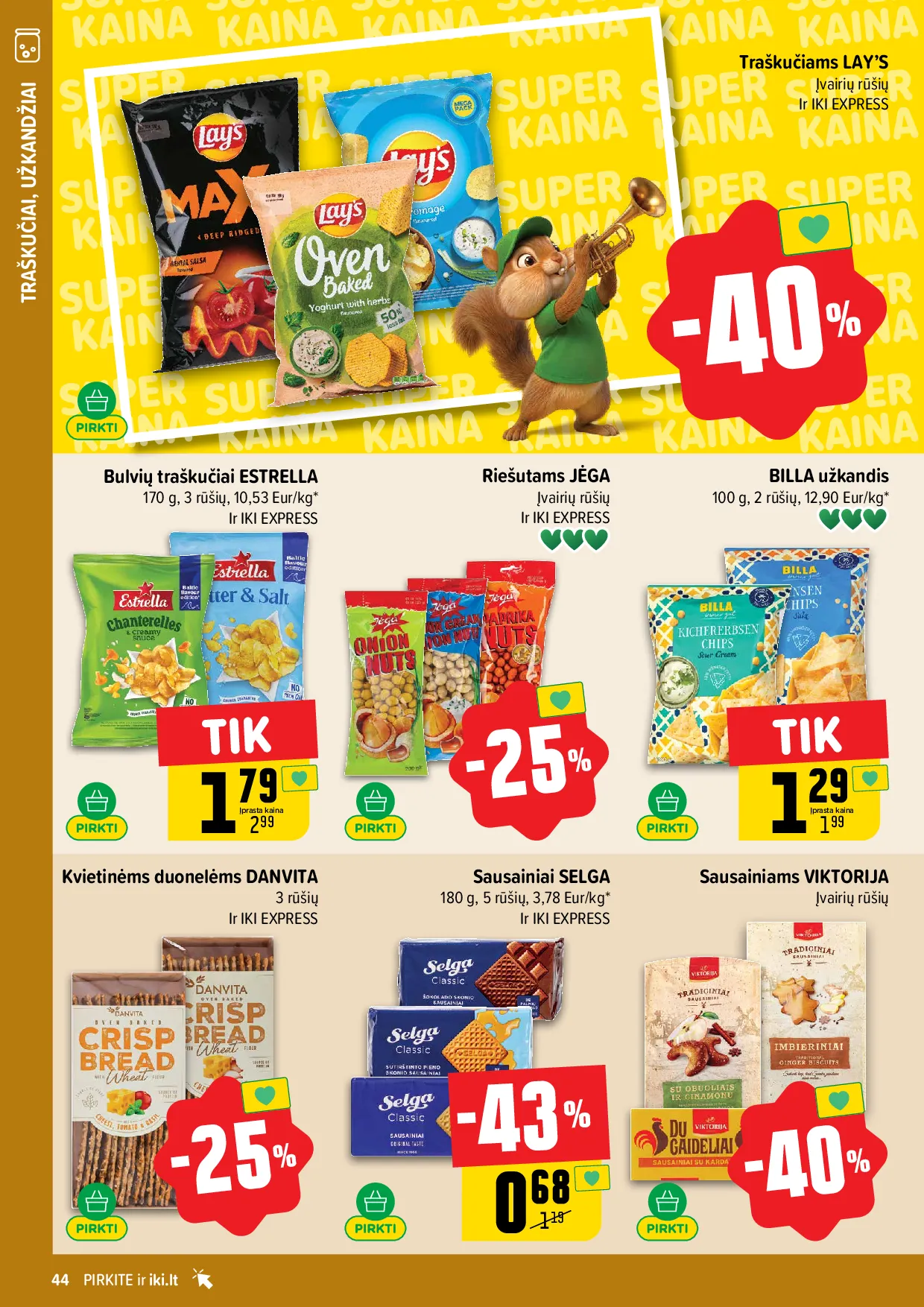 IKI akcijų leidinys – 44 psl.