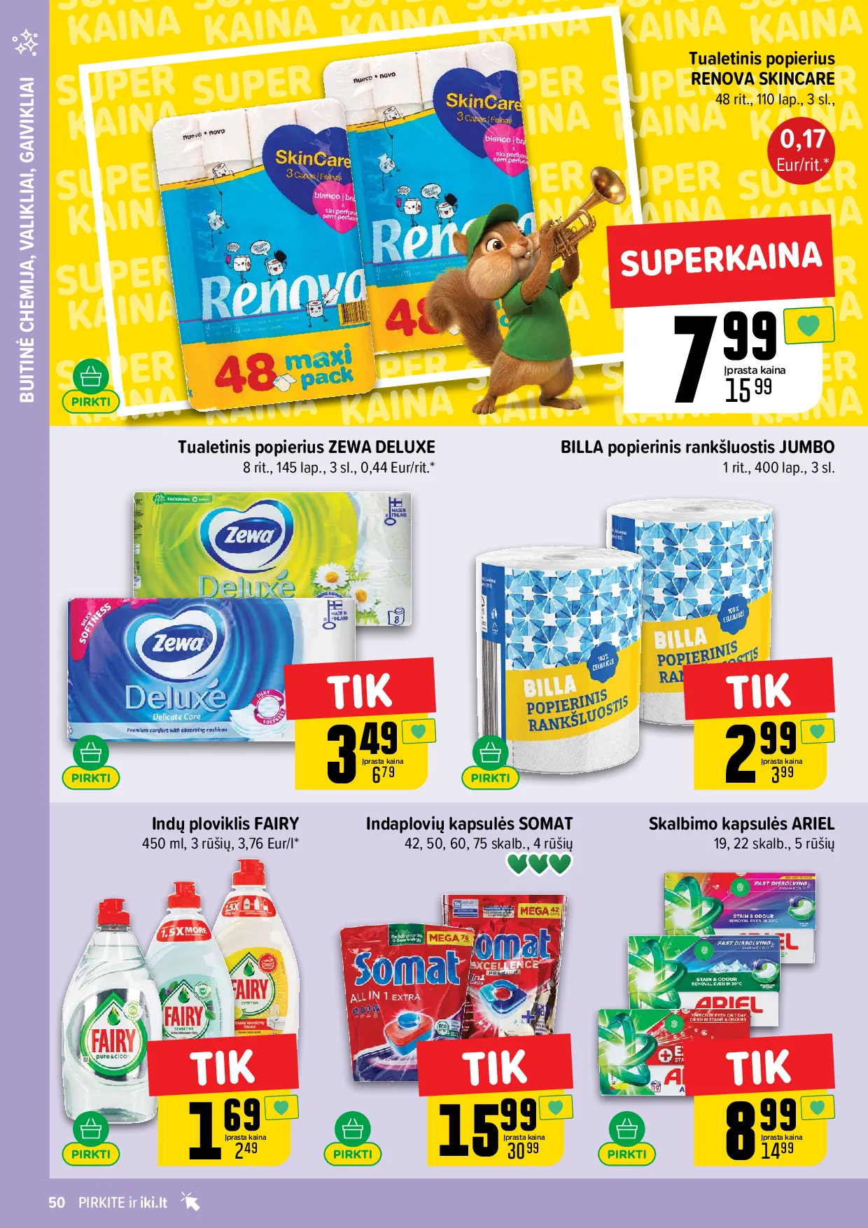 IKI akcijų leidinys – 50 psl.