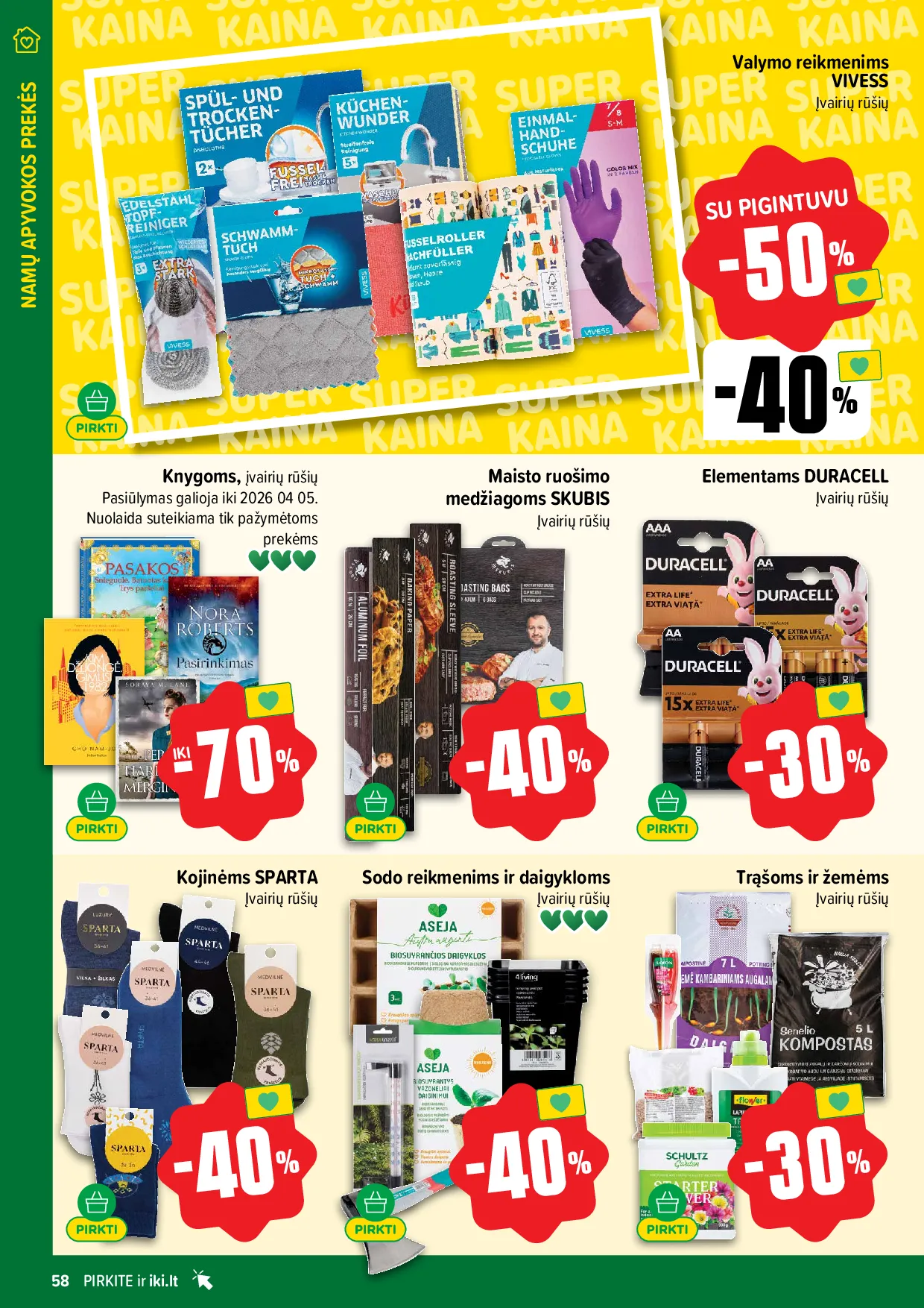 IKI akcijų leidinys – 58 psl.