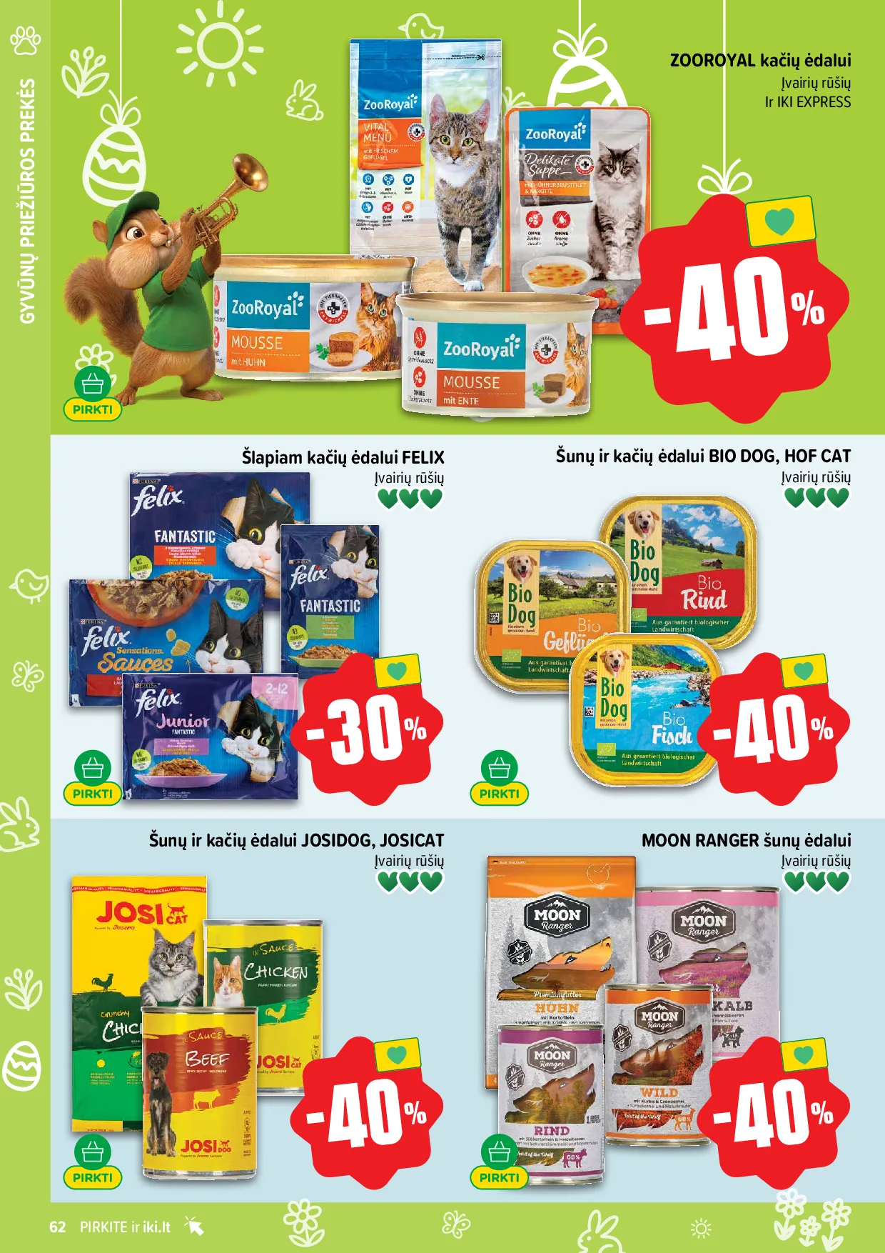 Iki akcijos šią savaitę. Galioja nuo 2026-03-30 iki 2026-04-04 – 62 psl.