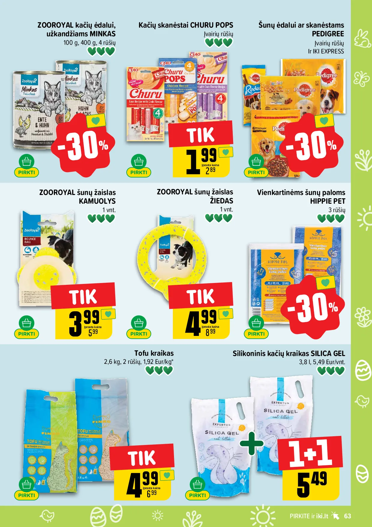 Iki akcijos šią savaitę. Galioja nuo 2026-03-30 iki 2026-04-04 – 63 psl.