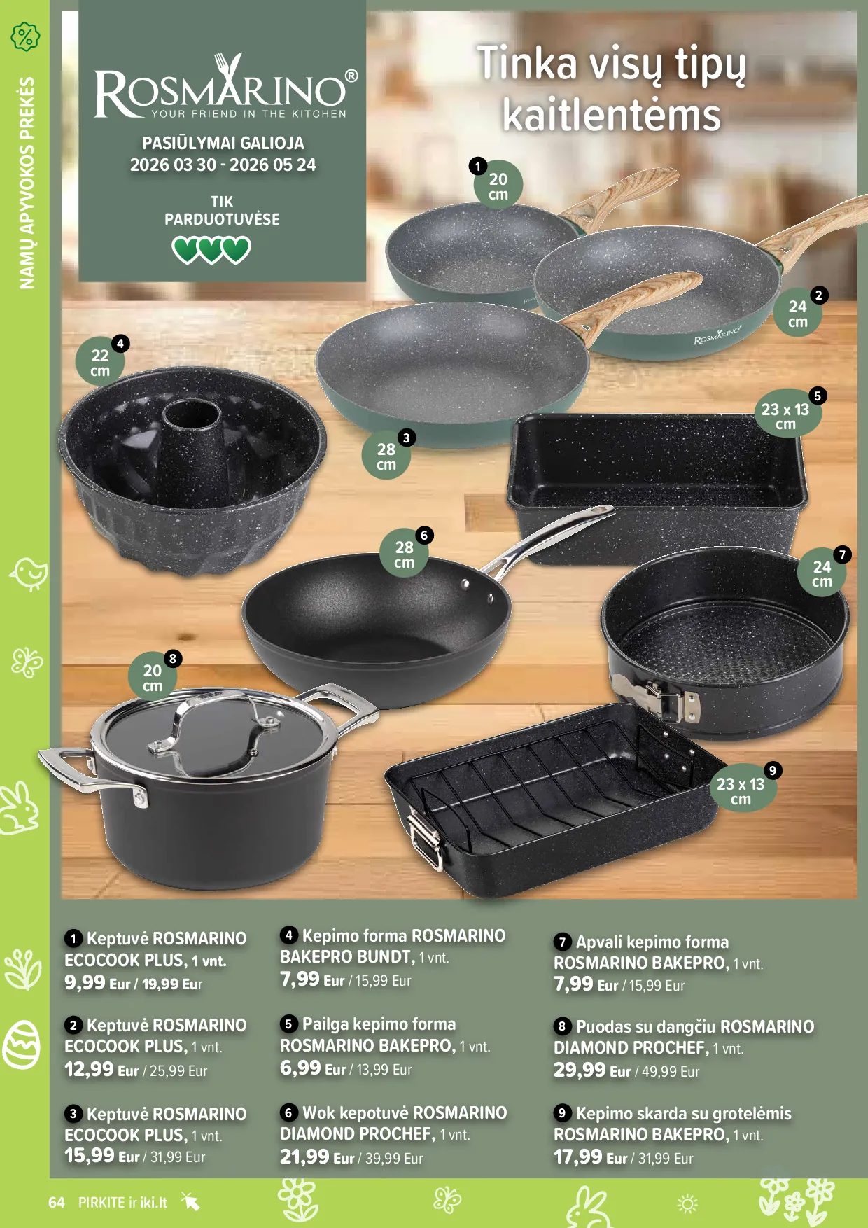 Iki akcijos šią savaitę. Galioja nuo 2026-03-30 iki 2026-04-04 – 64 psl.