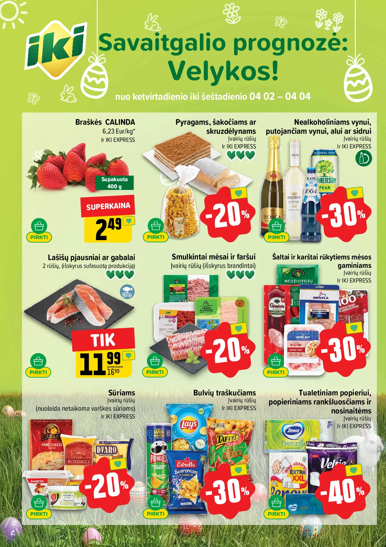 Iki akcijos šią savaitę. Galioja nuo 2026-03-30 iki 2026-04-04 – 68 psl.