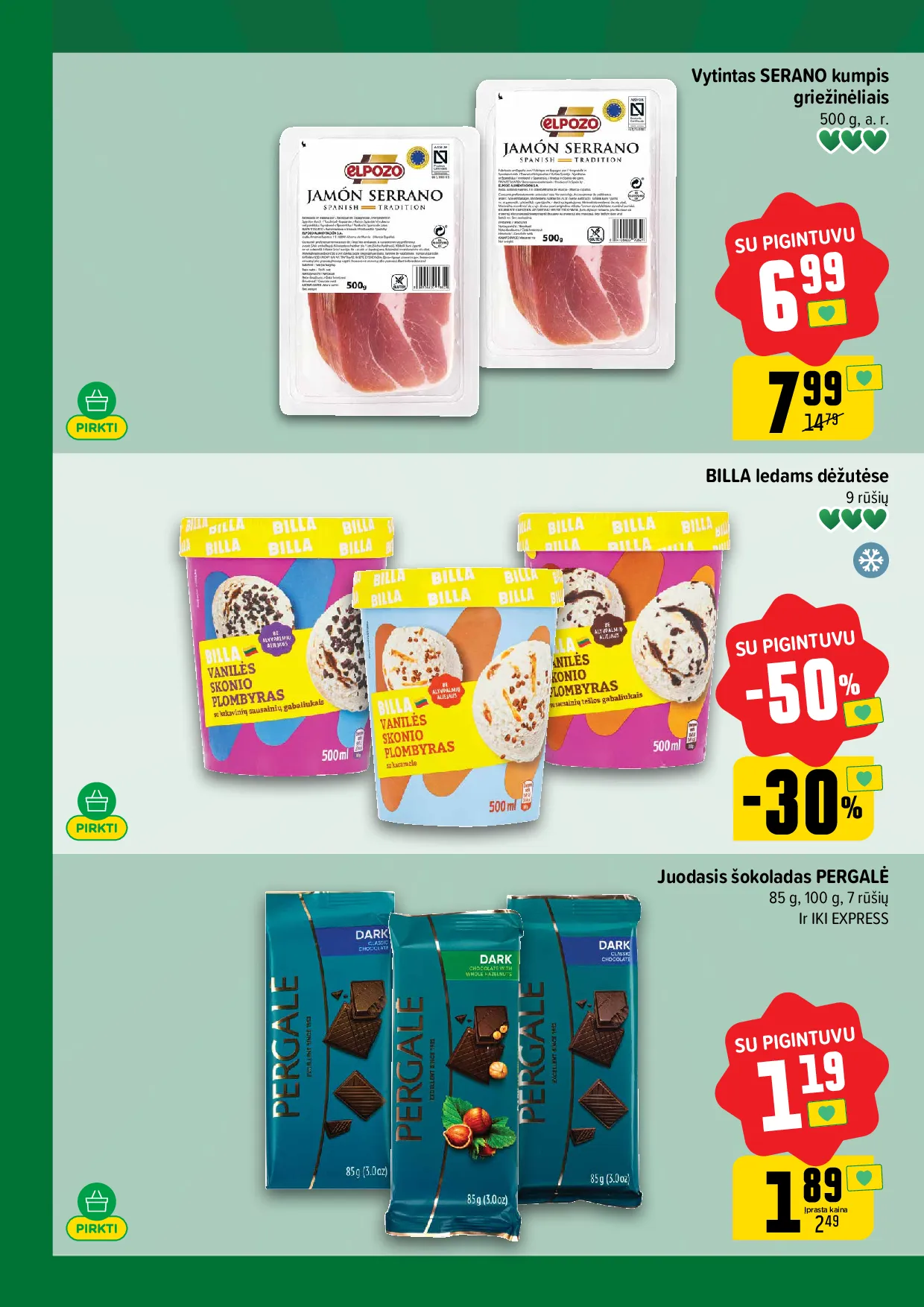 Iki pigintuvo pasiūlymai – 2 psl.