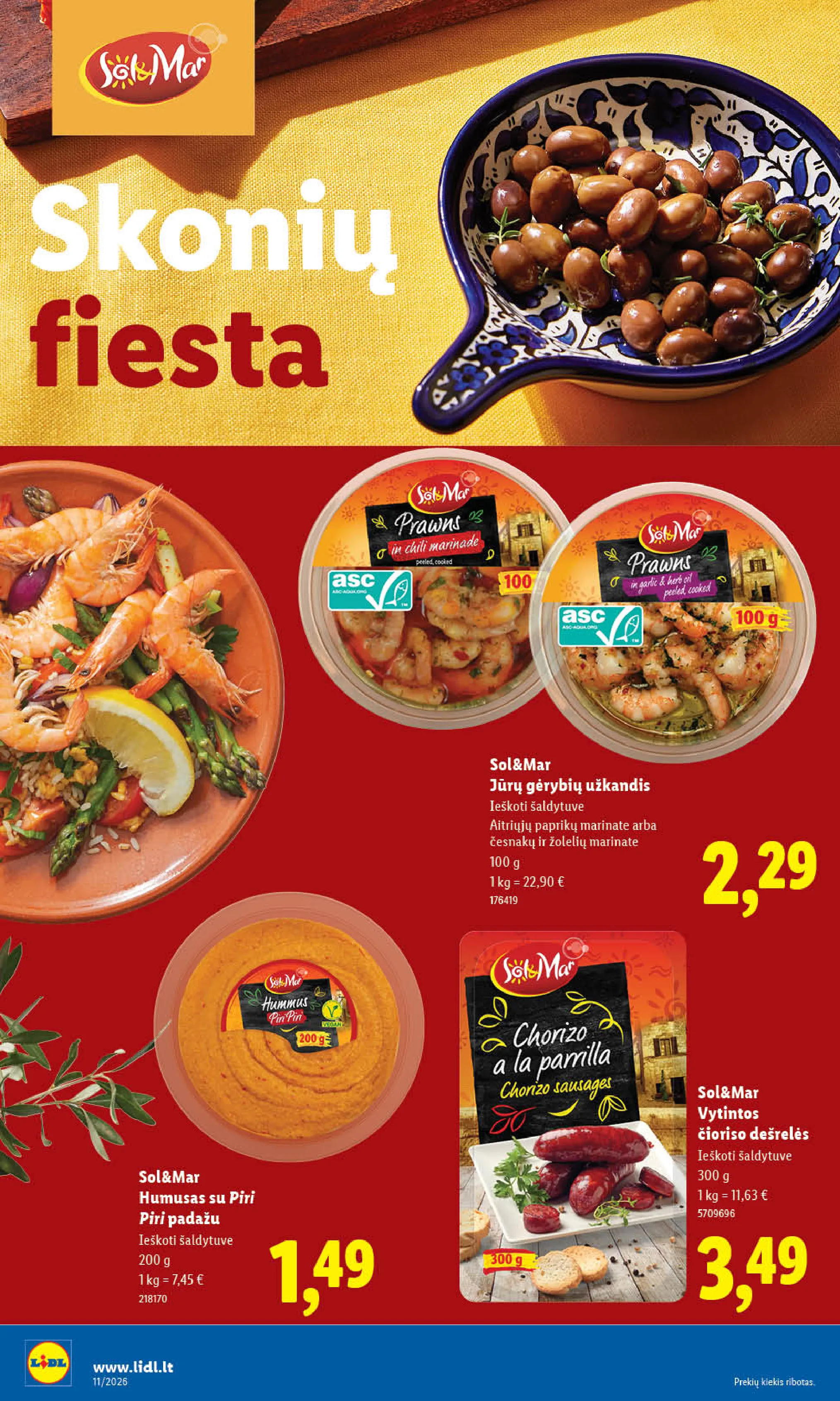 Lidl maisto prekių leidinys – 16 psl.