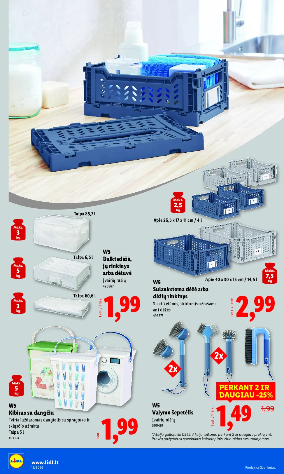 Lidl ne maisto prekių leidinys – 10 psl.