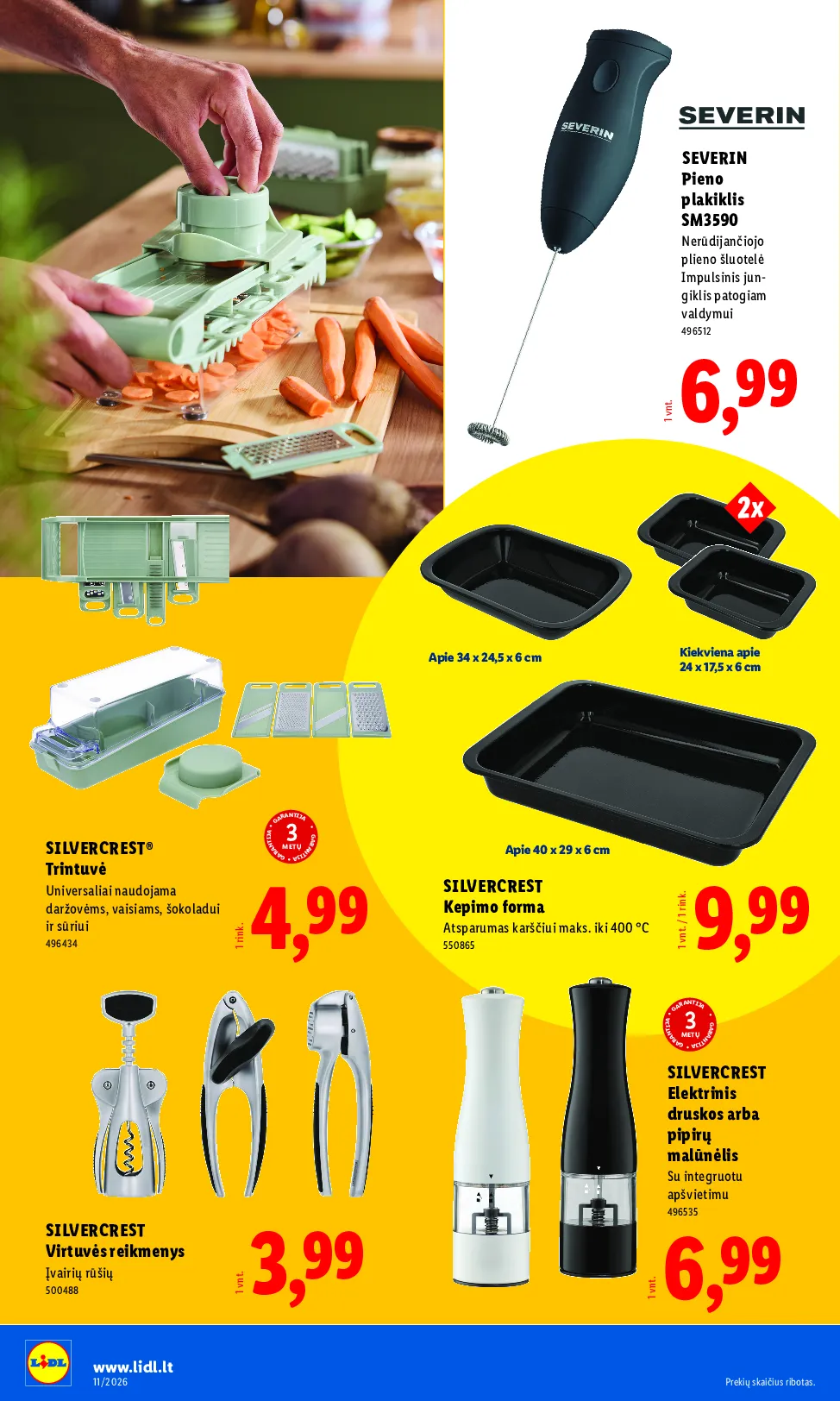 Lidl ne maisto prekių leidinys – 12 psl.