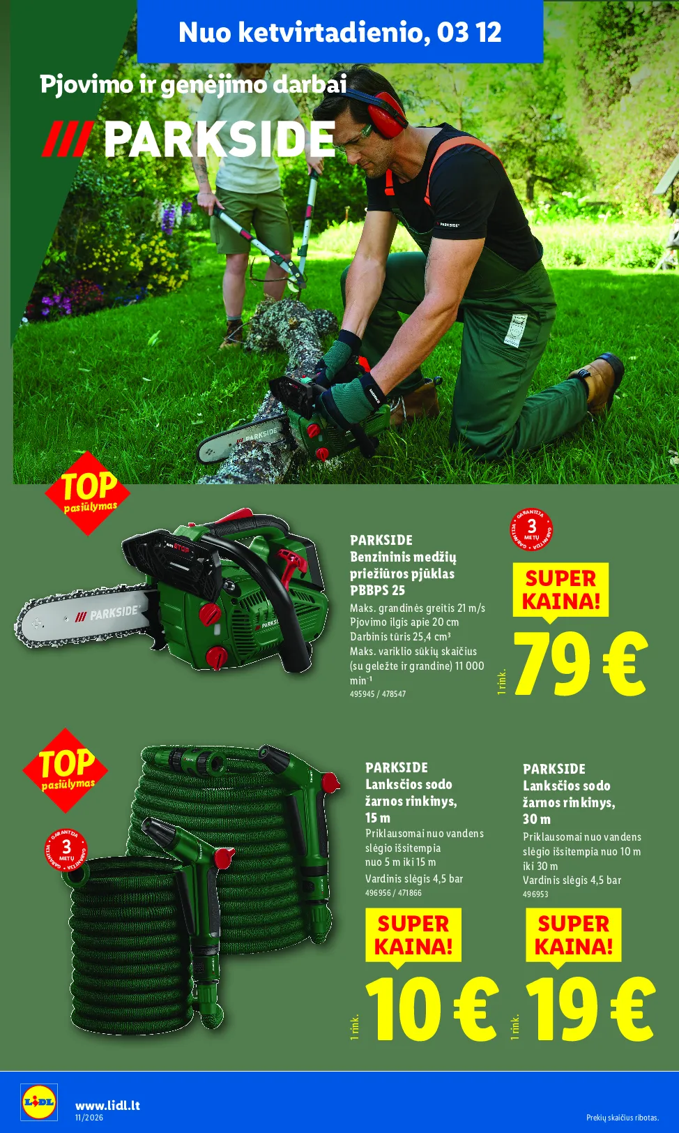 Lidl ne maisto prekių leidinys – 14 psl.