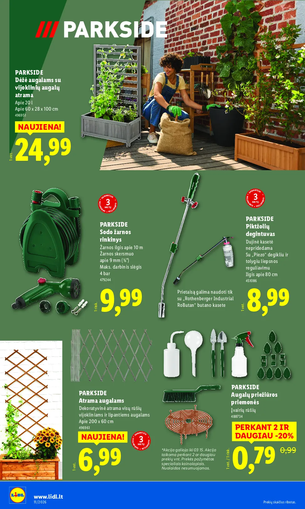 Lidl ne maisto prekių leidinys – 16 psl.