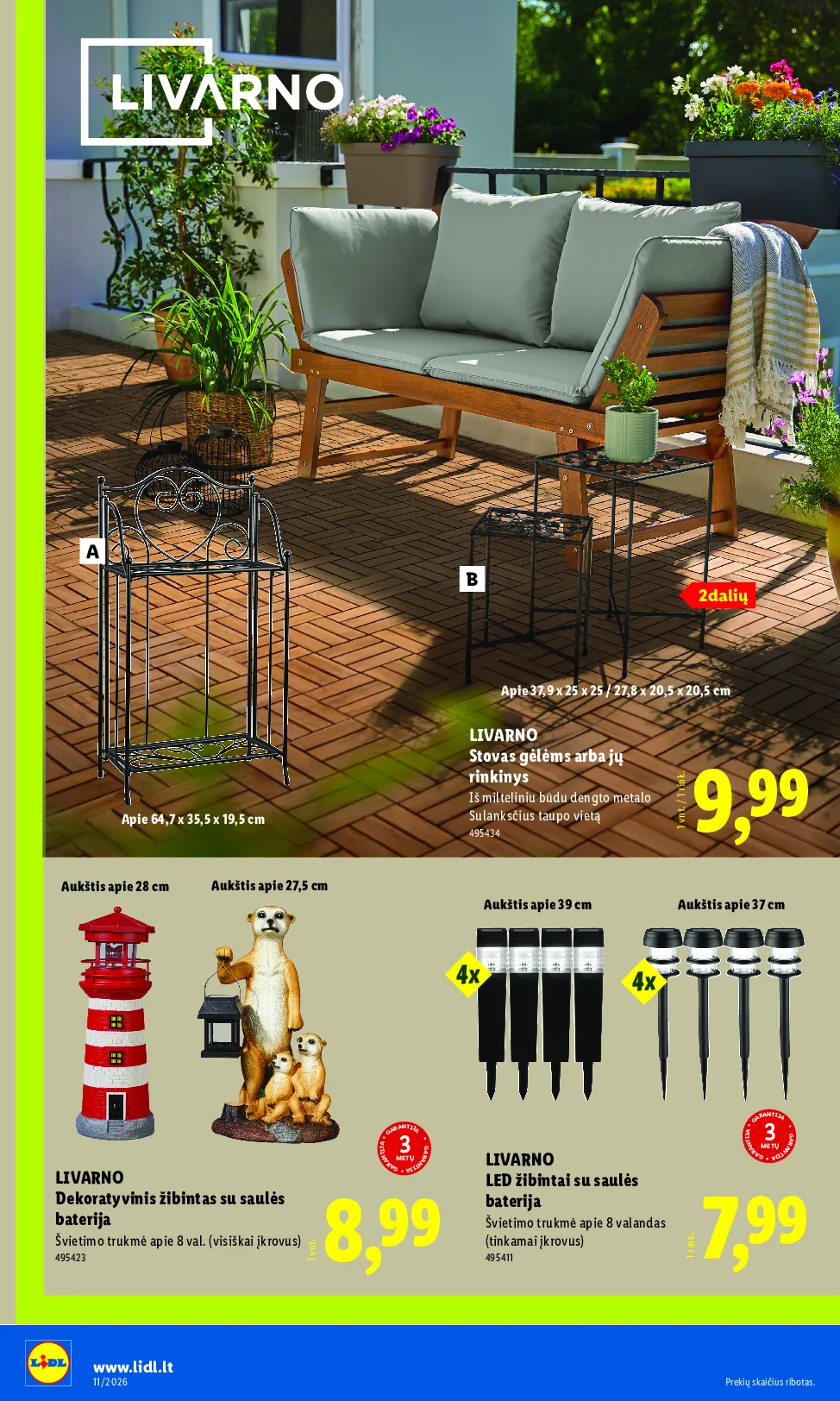 Lidl ne maisto prekių leidinys – 18 psl.