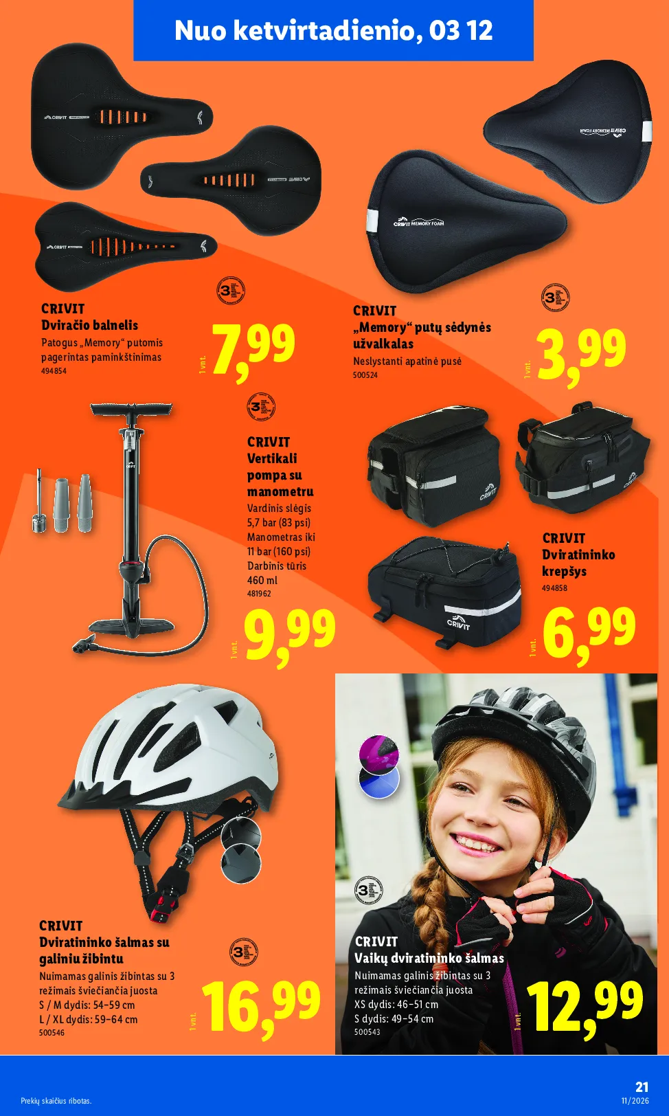 Lidl ne maisto prekių leidinys – 21 psl.