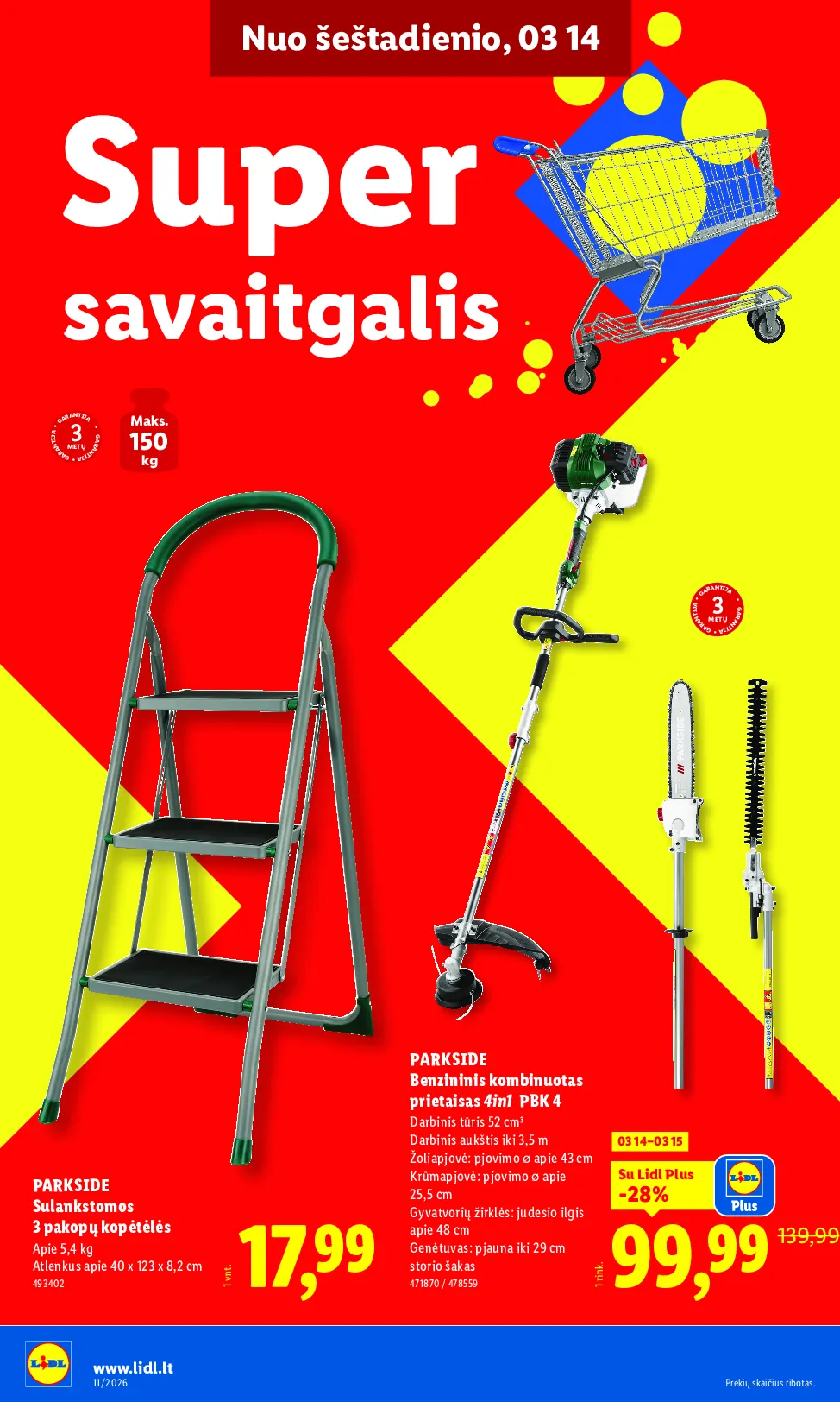 Lidl ne maisto prekių leidinys – 28 psl.