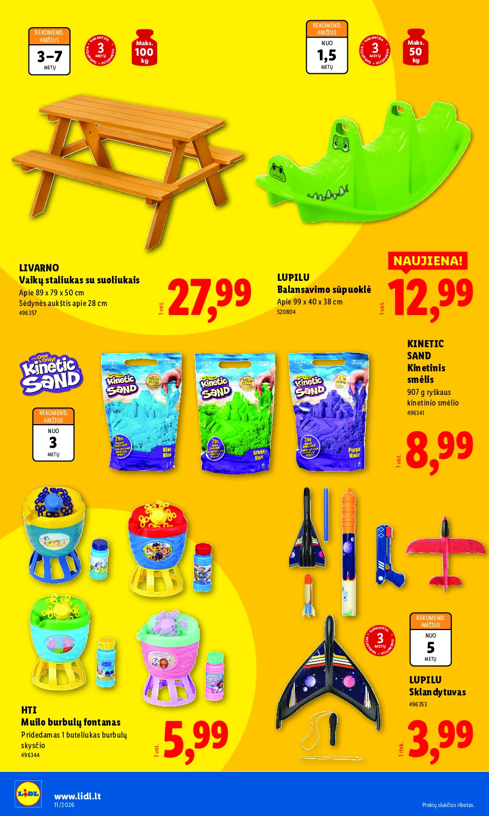 Lidl ne maisto prekių leidinys – 4 psl.