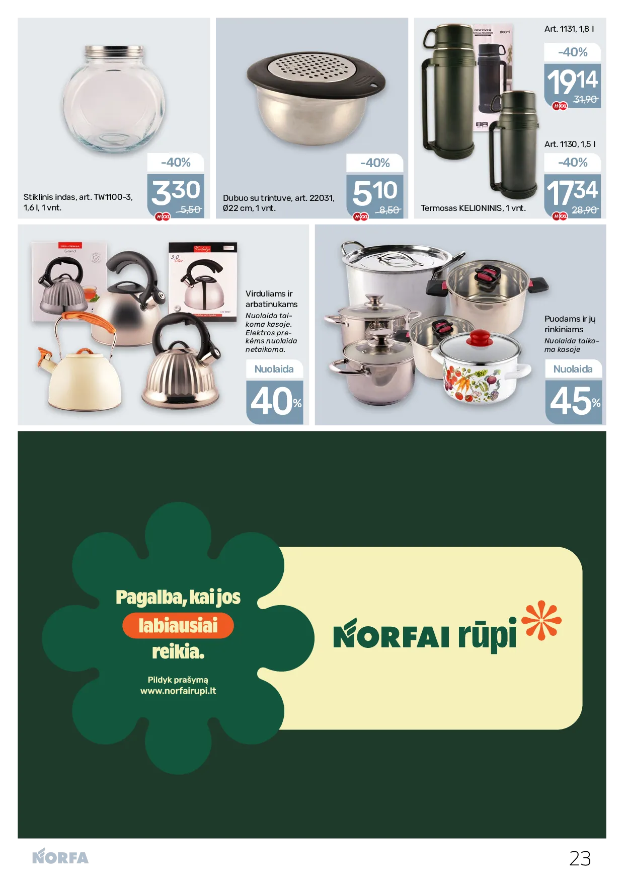 Norfa naujas leidinys – 23 psl.