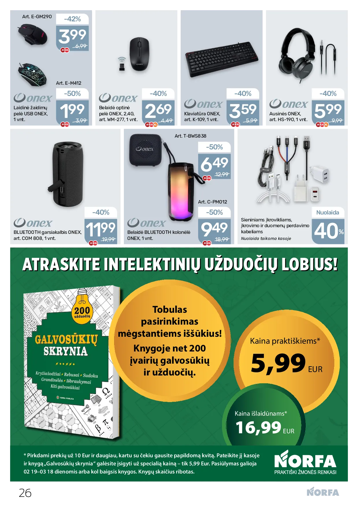 Norfa naujas leidinys – 26 psl.