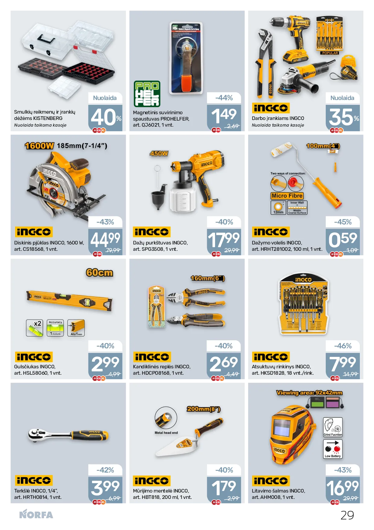 Norfa naujas leidinys – 29 psl.