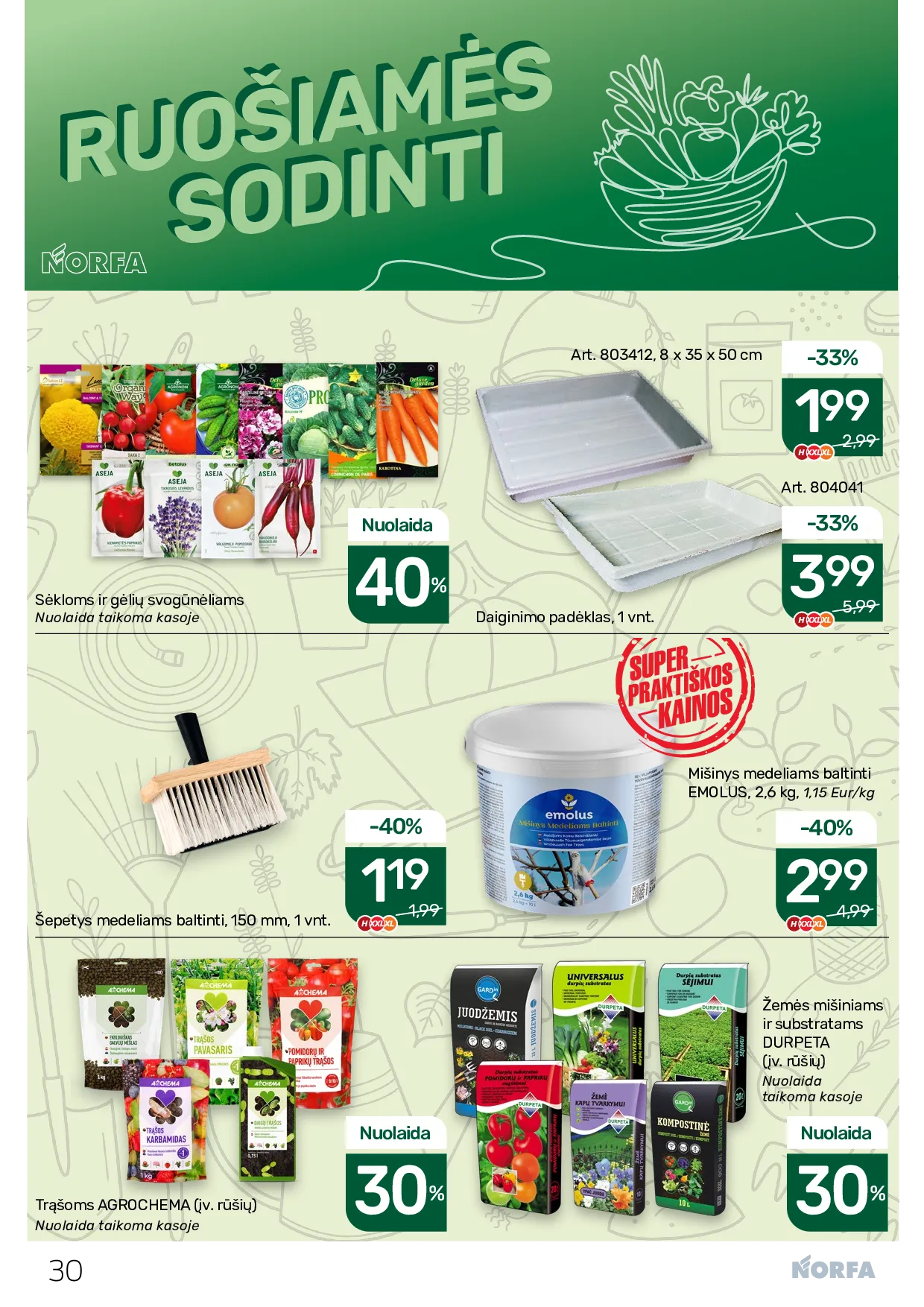 Norfa naujas leidinys – 30 psl.