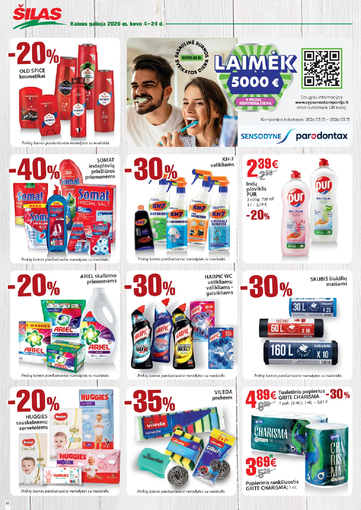 Šilas leidinys – 10 psl.