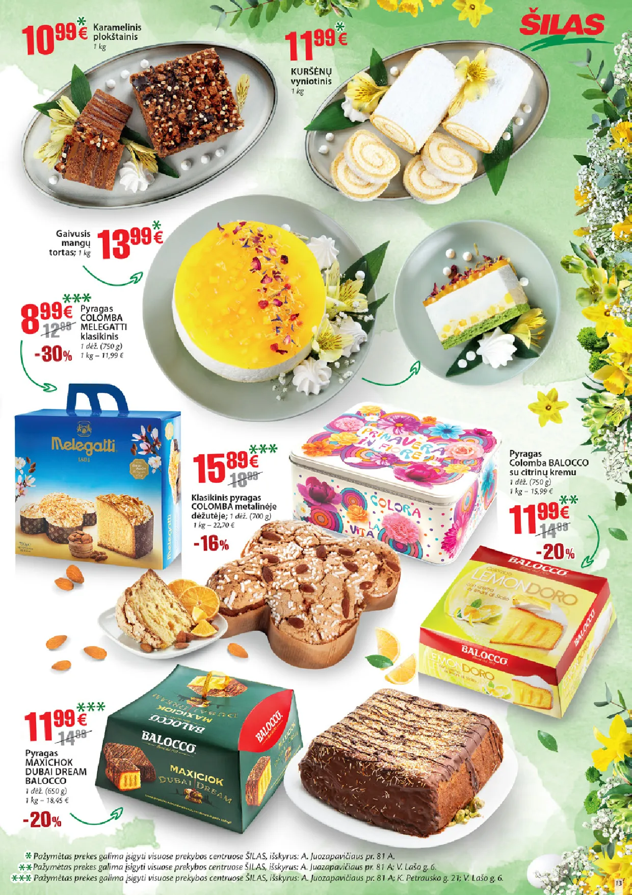 Šilas akcijos šią savaitę. Galioja nuo 2026-03-25 iki 2026-04-07 – 13 psl.