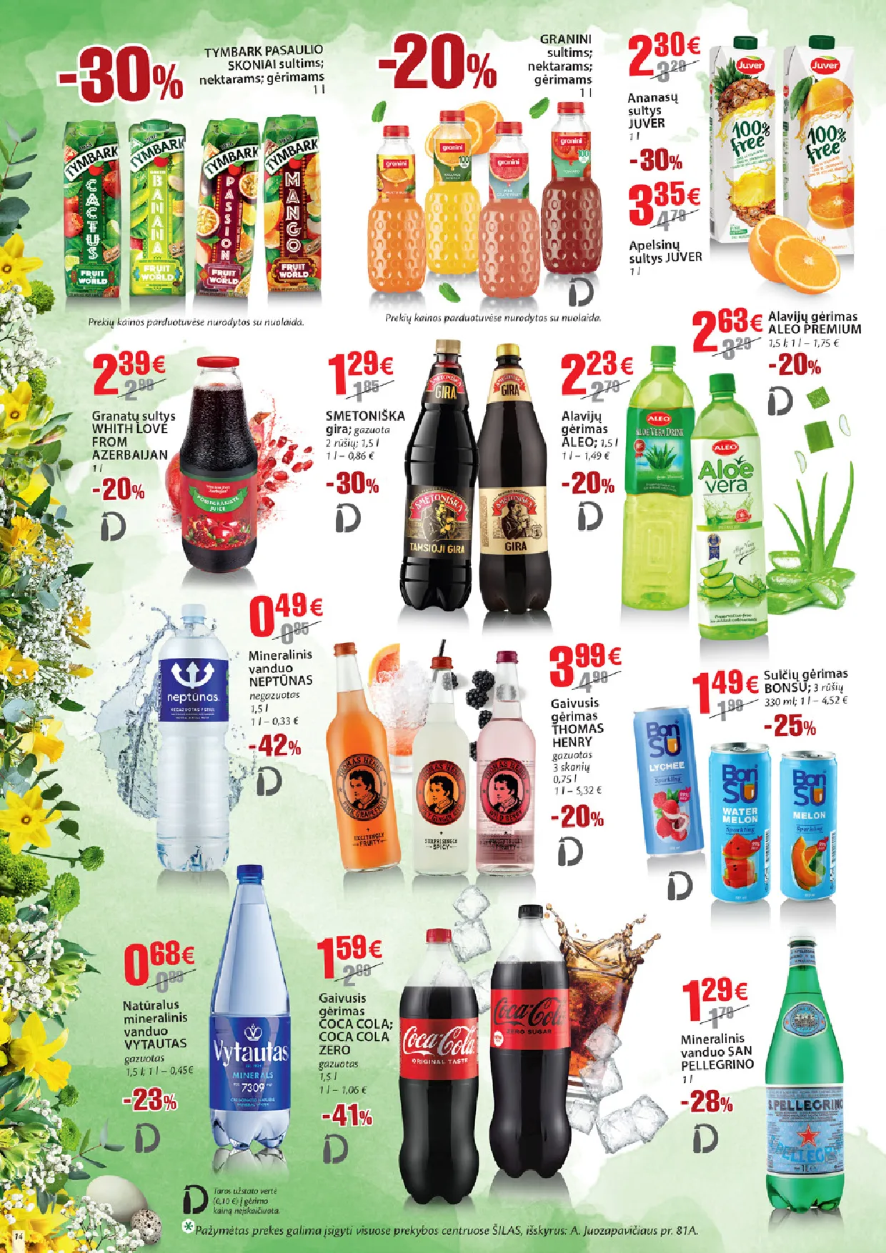 Šilas akcijos šią savaitę. Galioja nuo 2026-03-25 iki 2026-04-07 – 14 psl.