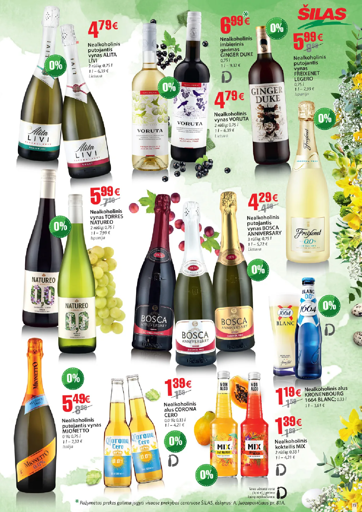 Šilas akcijos šią savaitę. Galioja nuo 2026-03-25 iki 2026-04-07 – 15 psl.