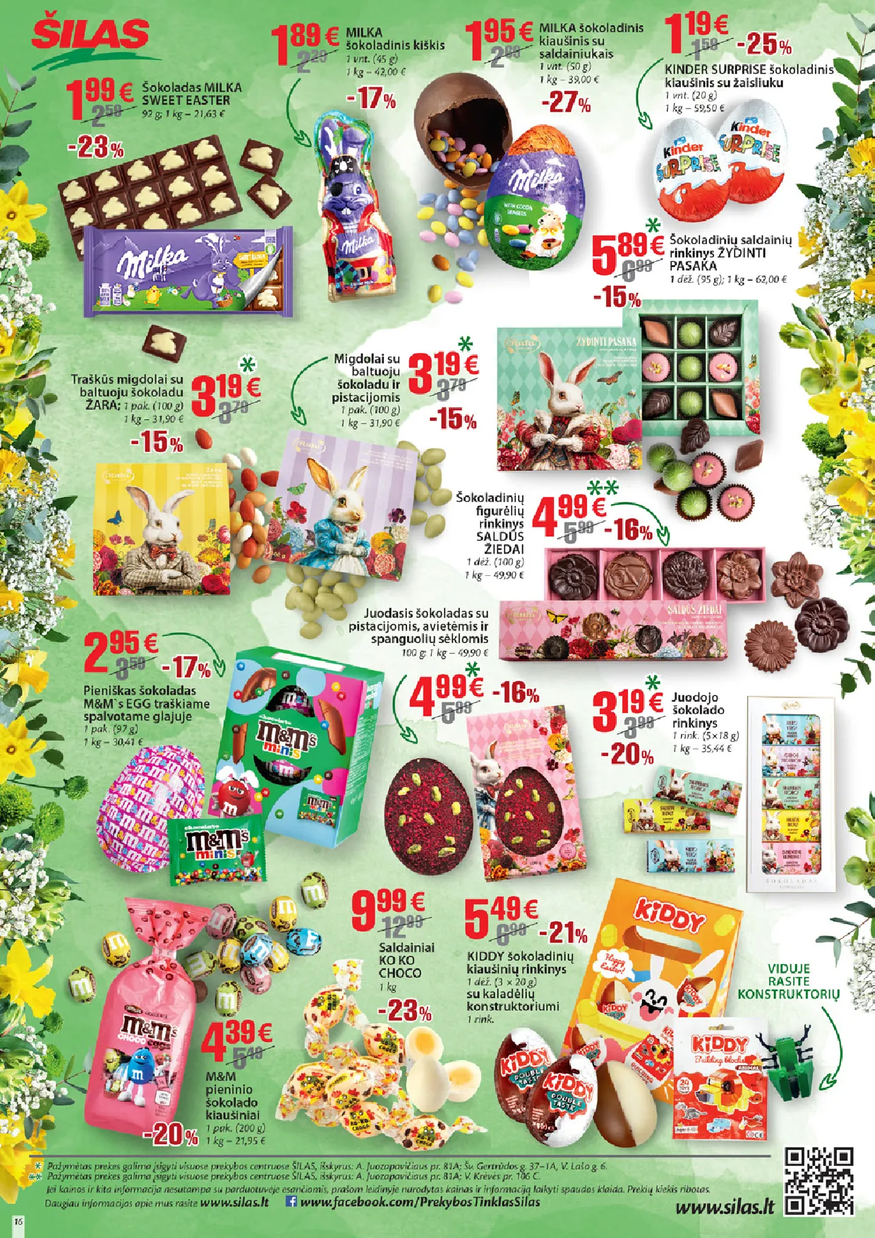 Šilas akcijos šią savaitę. Galioja nuo 2026-03-25 iki 2026-04-07 – 16 psl.