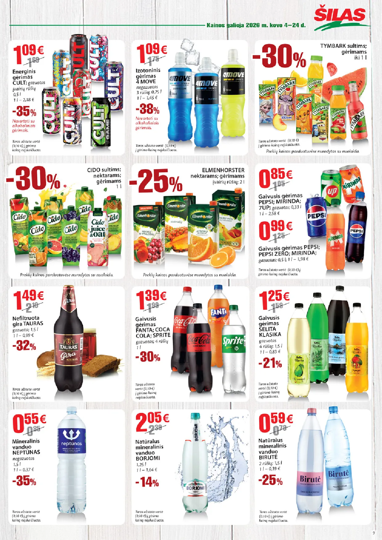 Šilas leidinys – 9 psl.