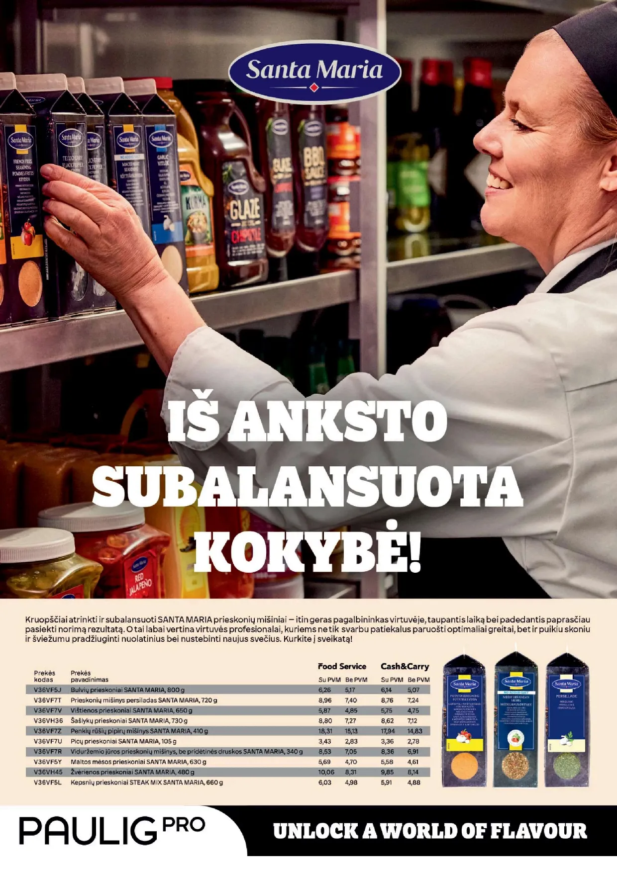 PROMO Cash&Carry maisto akcijų leidinys – 7 psl.