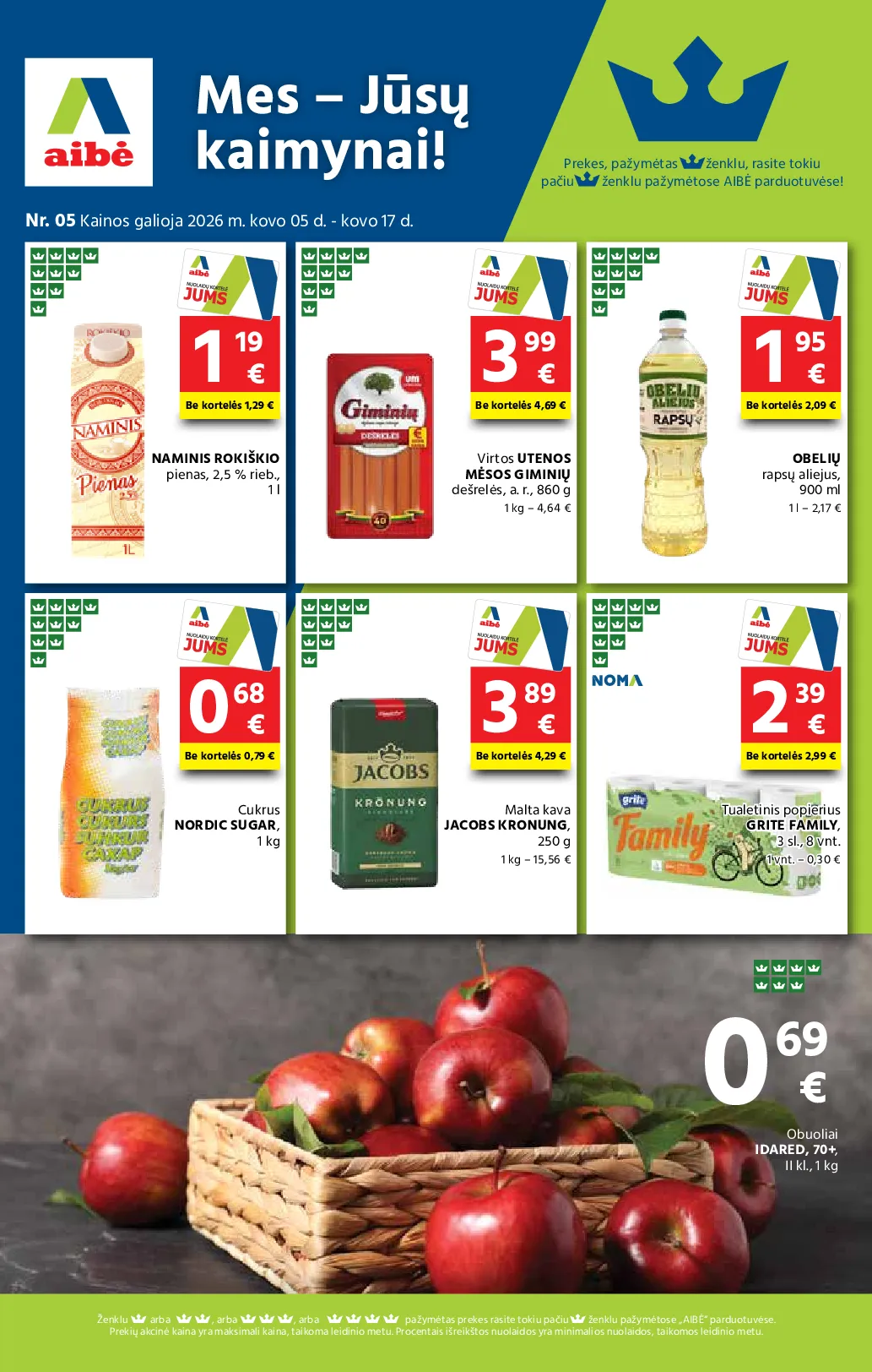 Aibė naujas leidinys – 1 psl.