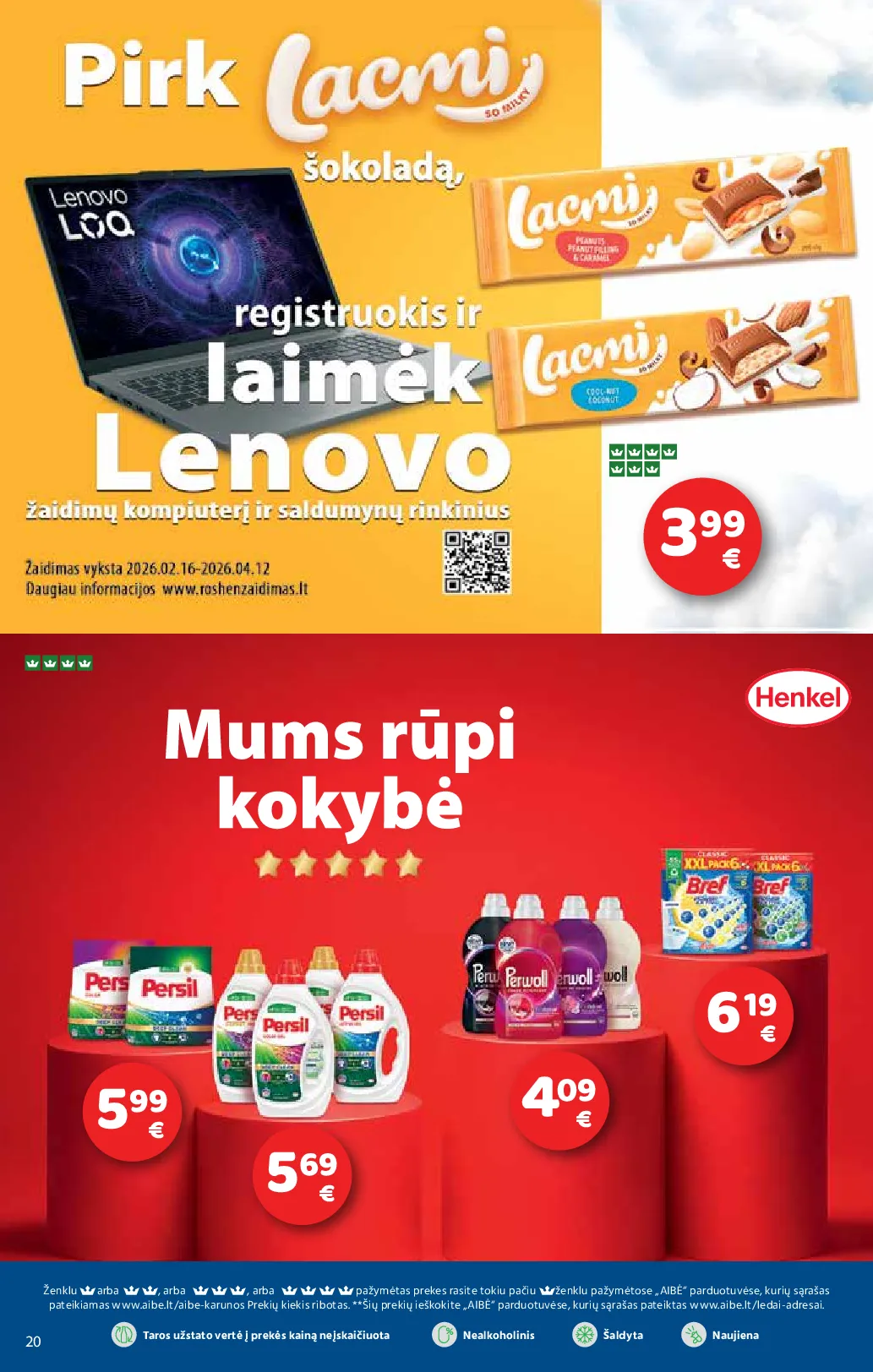 Aibė naujas leidinys – 20 psl.