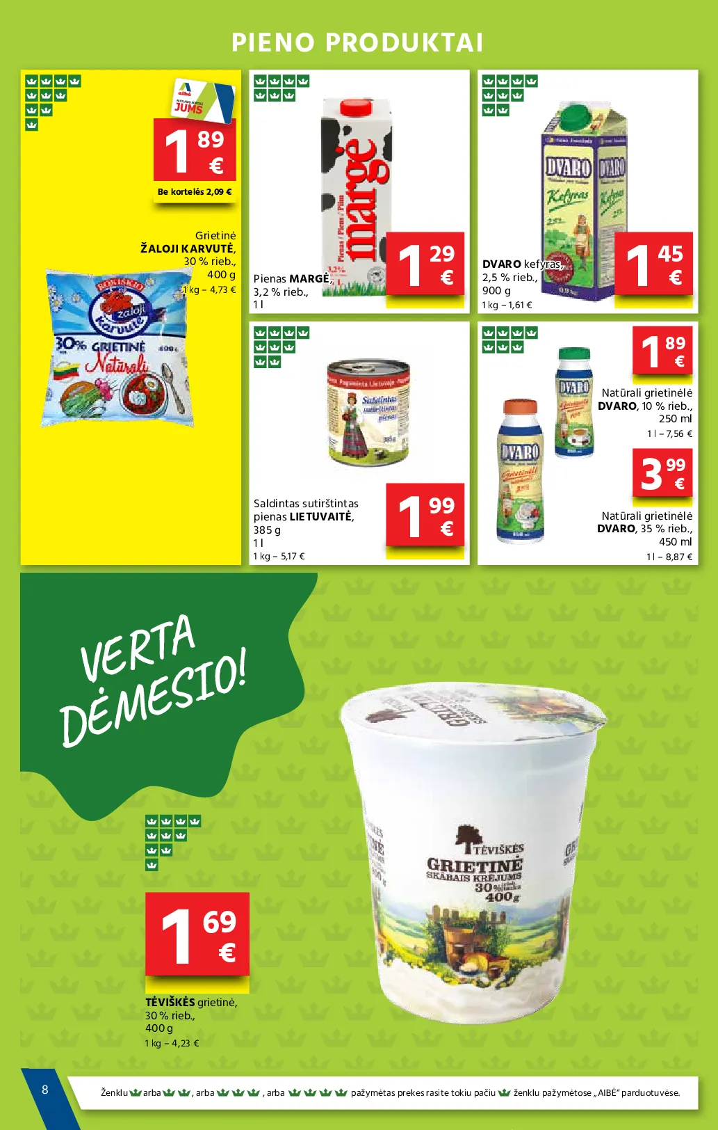 Aibė naujas leidinys – 8 psl.