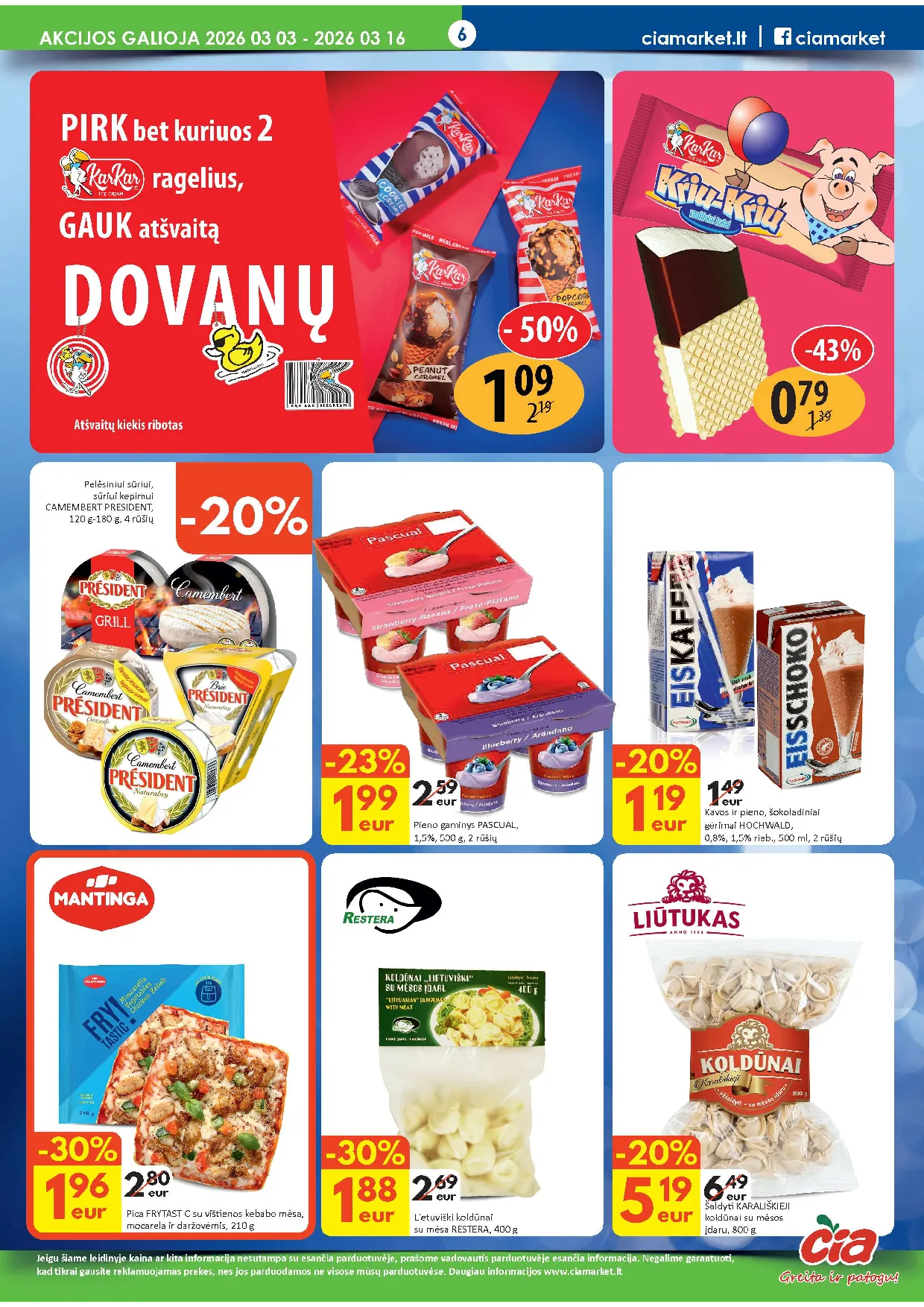 Čia leidinys – 6 psl.