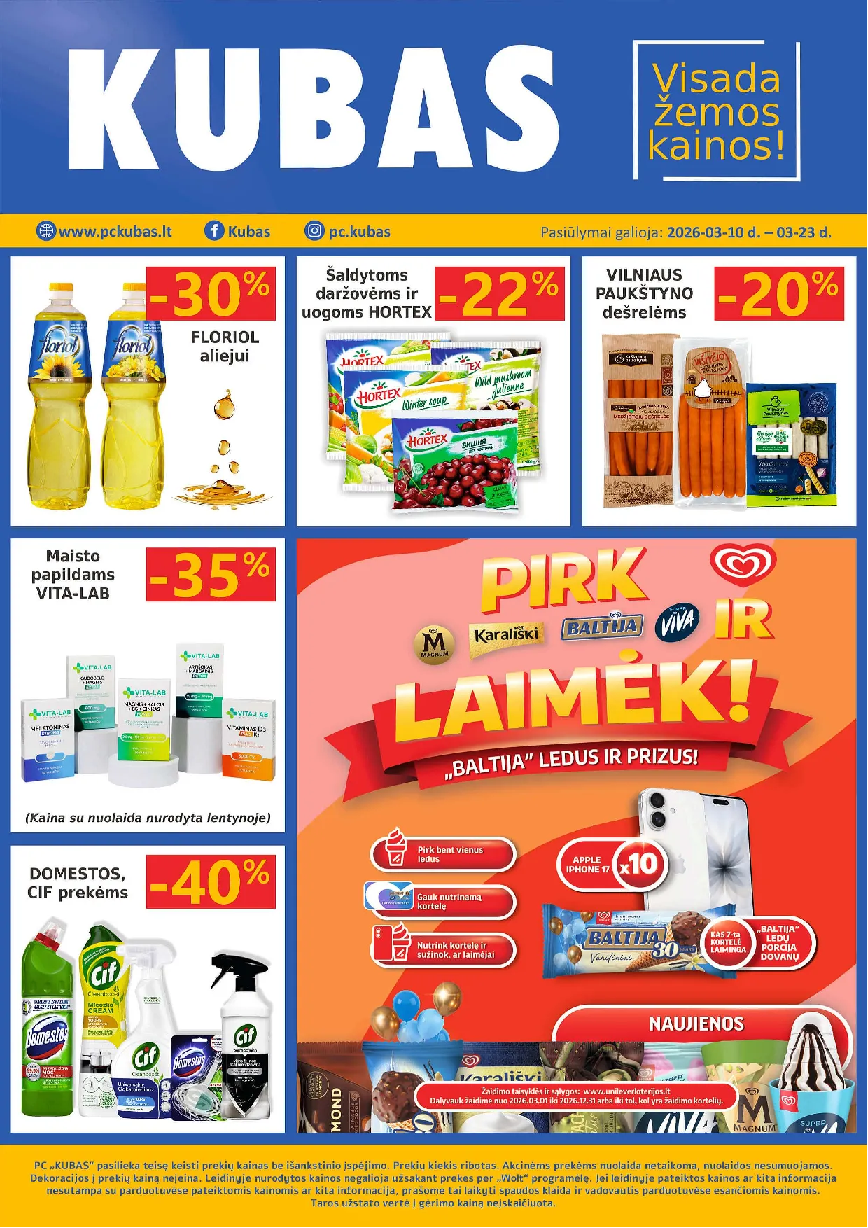 Kubas leidinys – 1 psl.