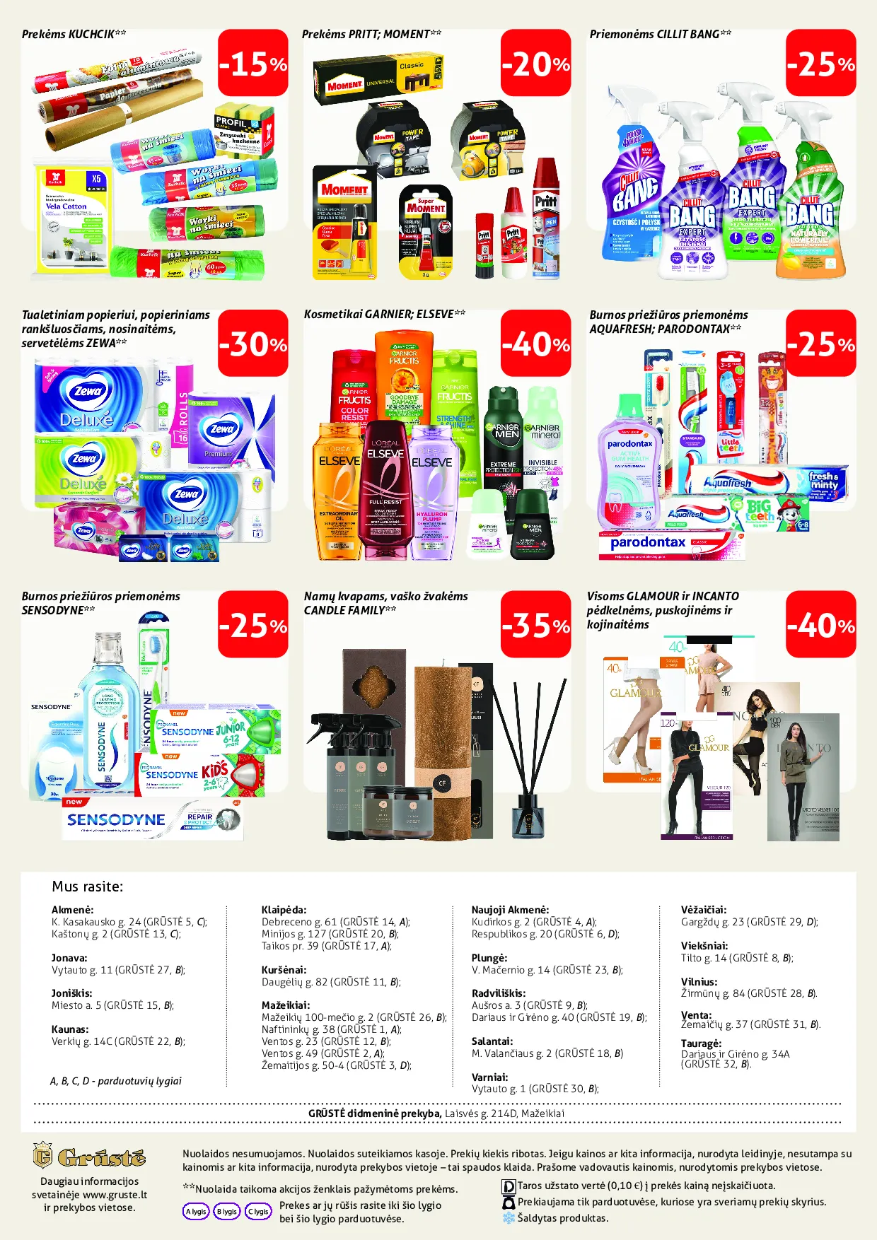 Grūstė leidinys – 12 psl.