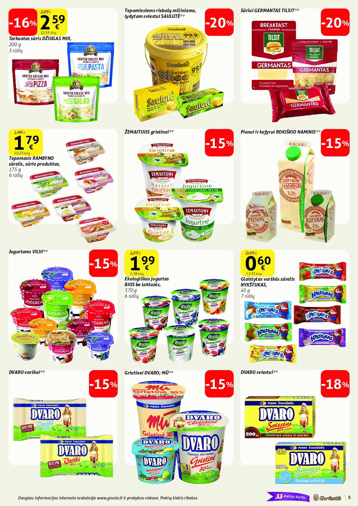 Grūstė leidinys – 5 psl.