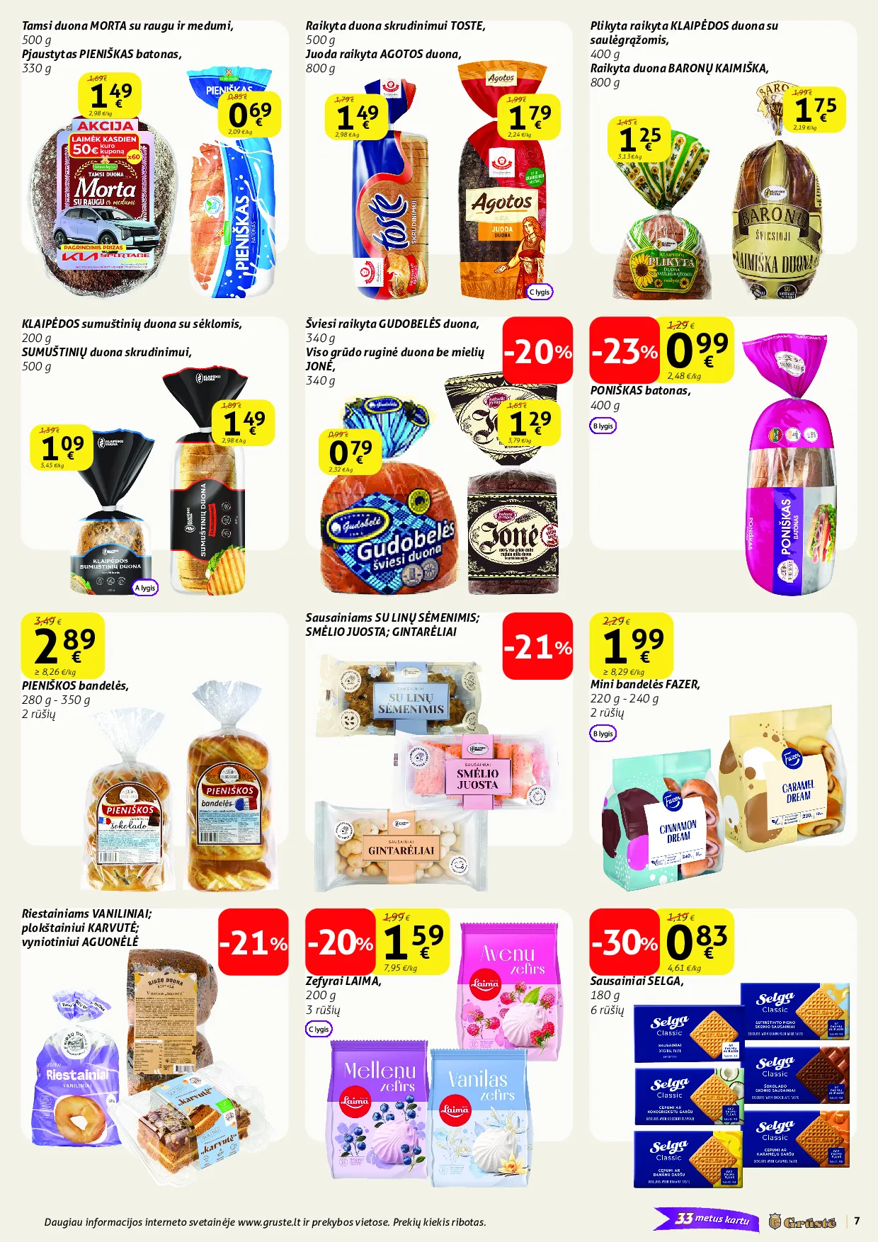 Grūstė leidinys – 7 psl.