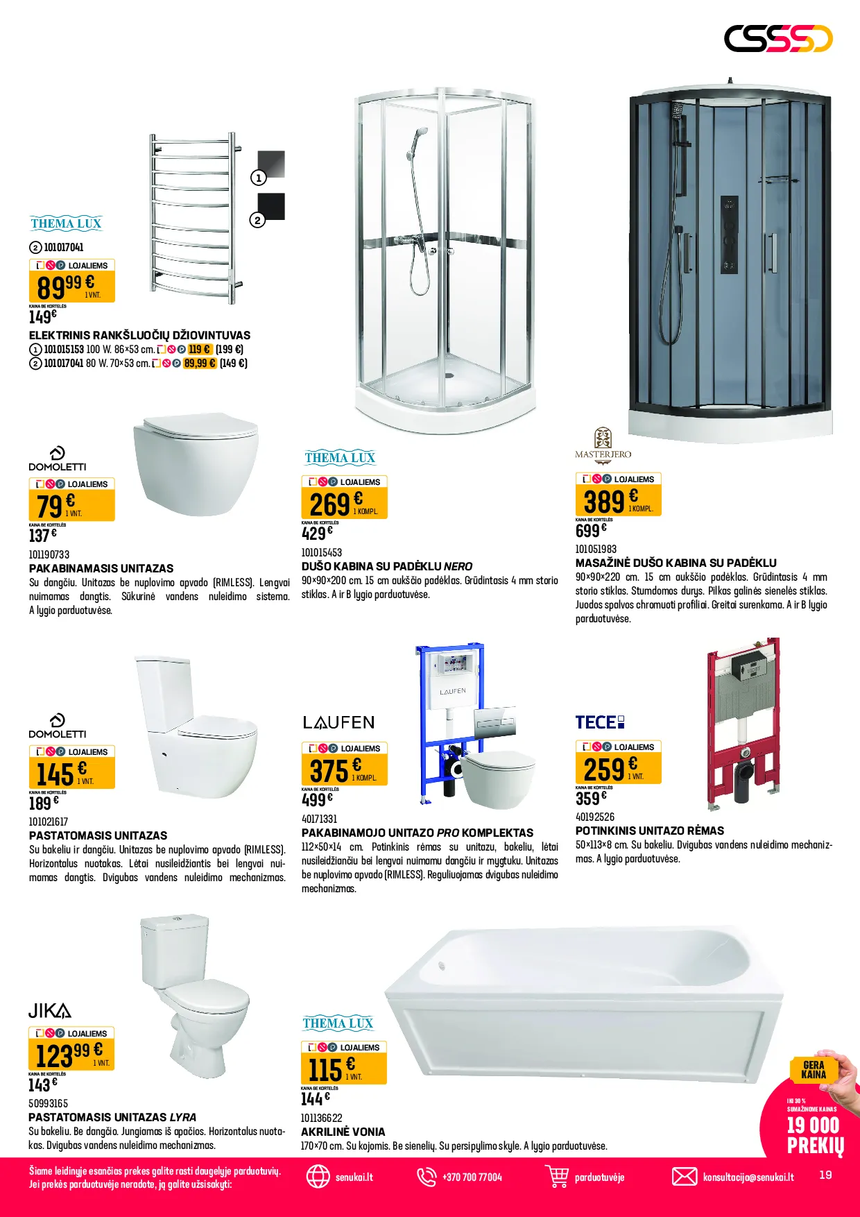 Senukai akcijų leidinys – 19 psl.