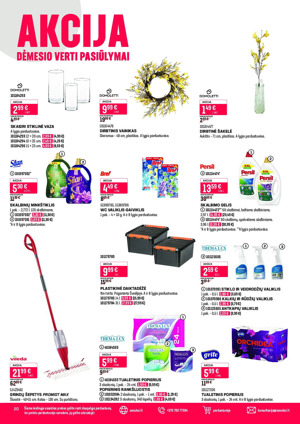 Senukai akcijų leidinys – 20 psl.