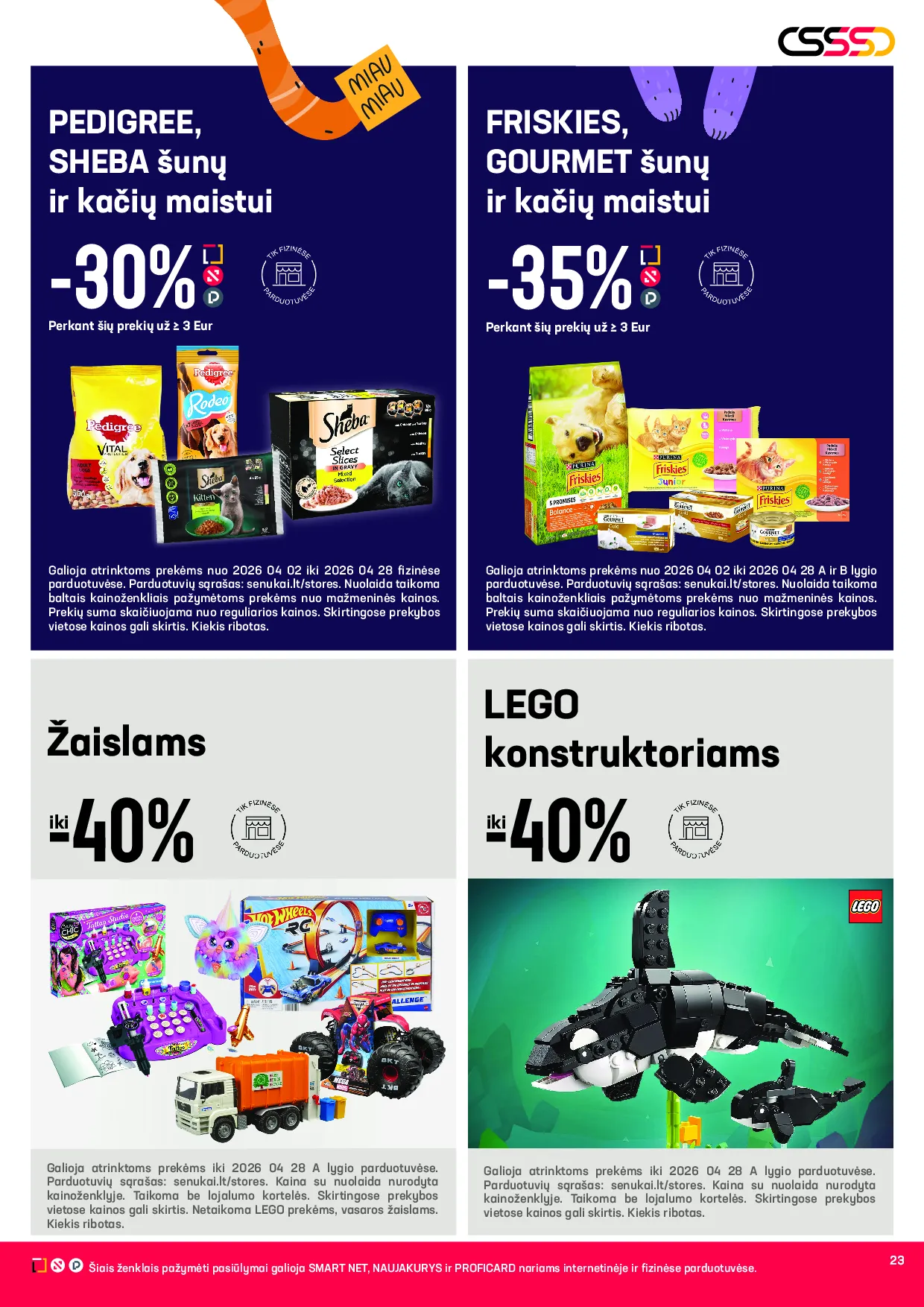 Senukai akcijų leidinys – 23 psl.